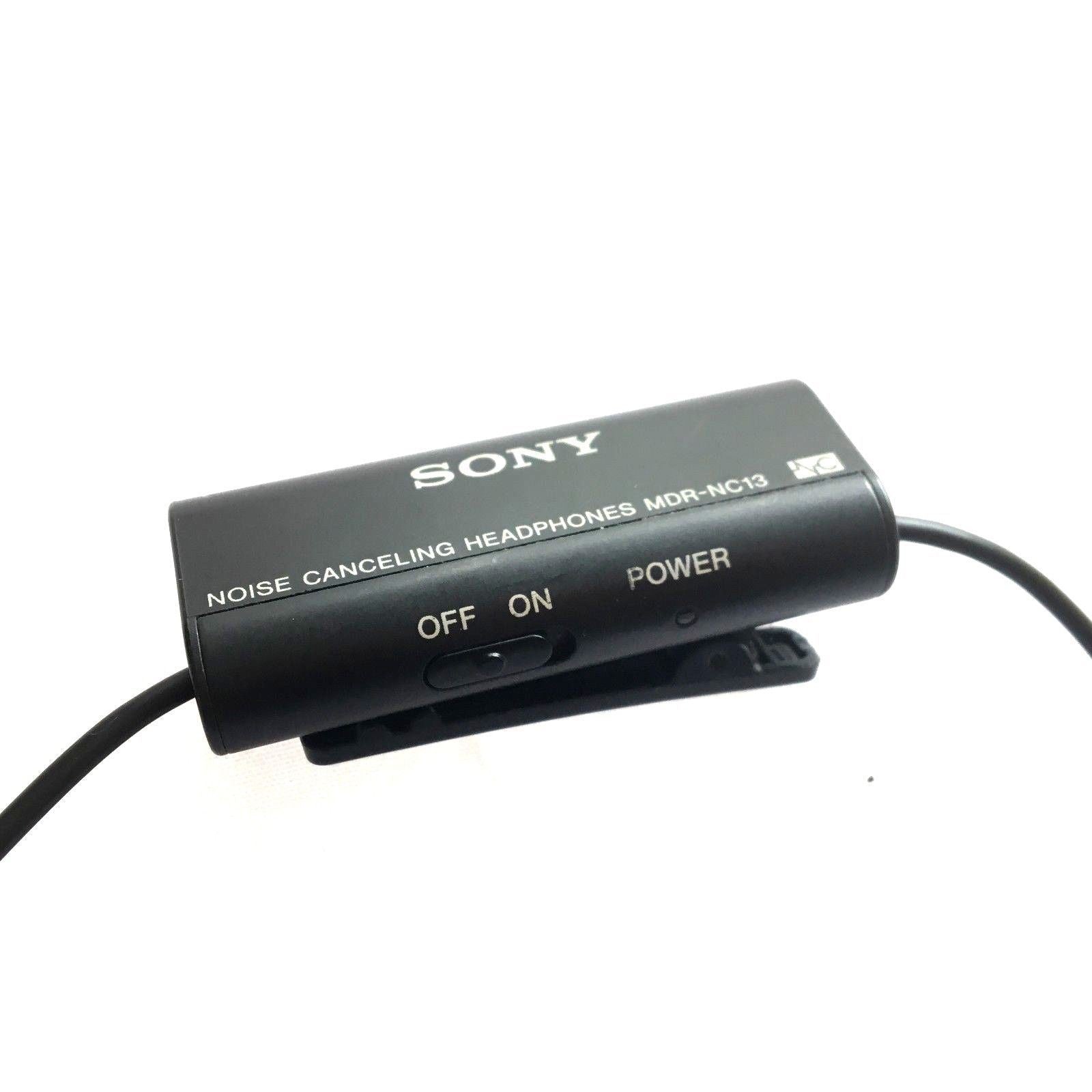 Sony MDR-NC13 In-Ear Only Noise Cancelling Headphones Earphones - Black