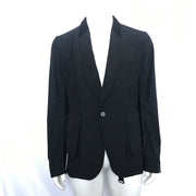 Tom Rebl Men's Window Pane Jacket Blazer Black Sz 52 US XL