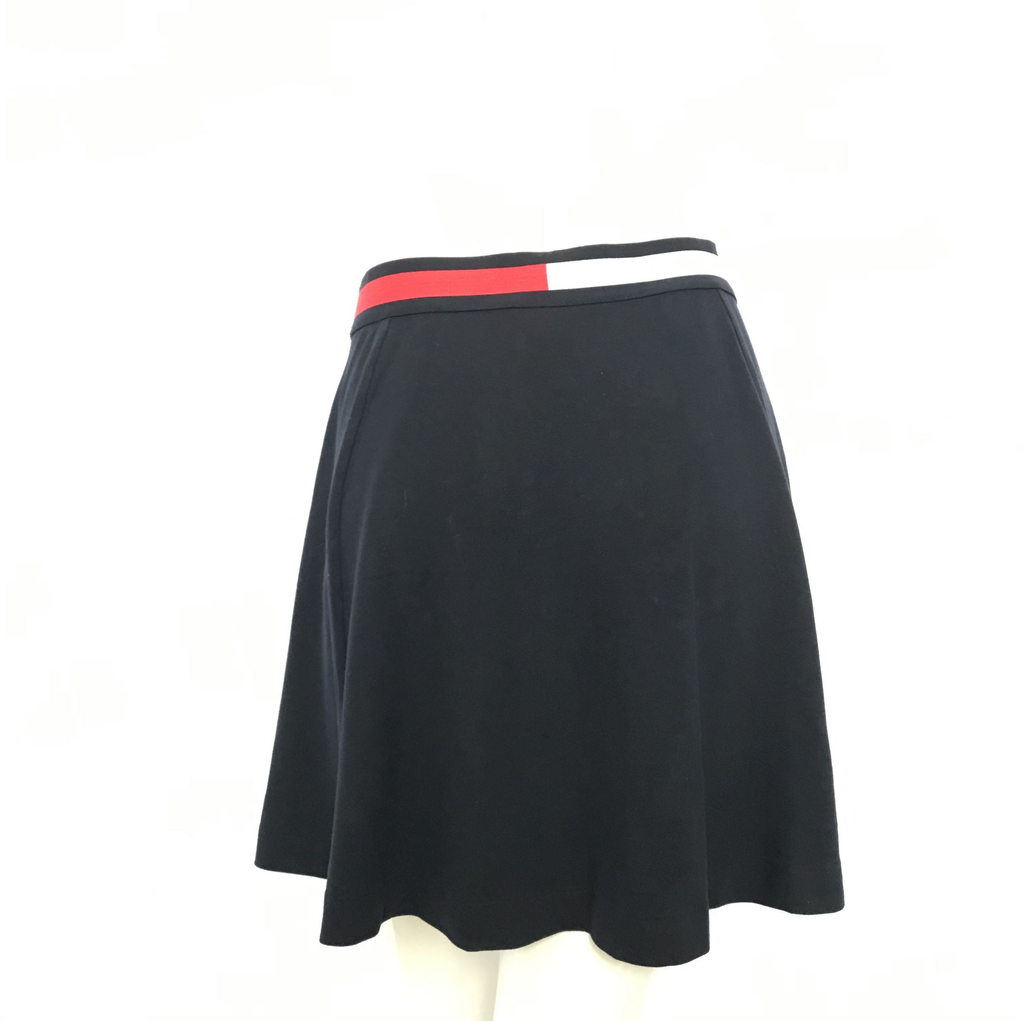Tommy Hilfiger Elastic Waist Band Golf Skirt Navy Sz S