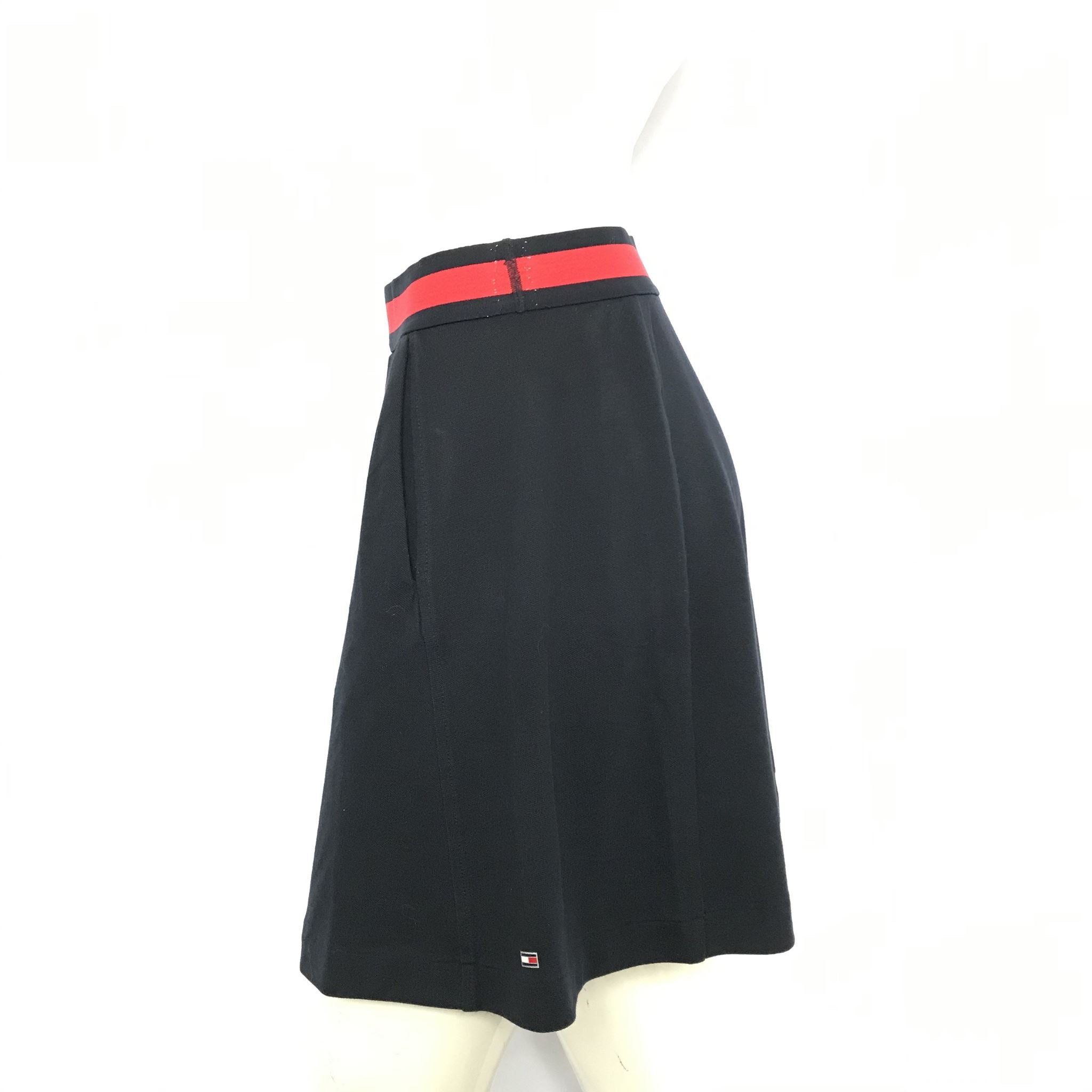 Tommy Hilfiger Elastic Waist Band Golf Skirt Navy Sz S