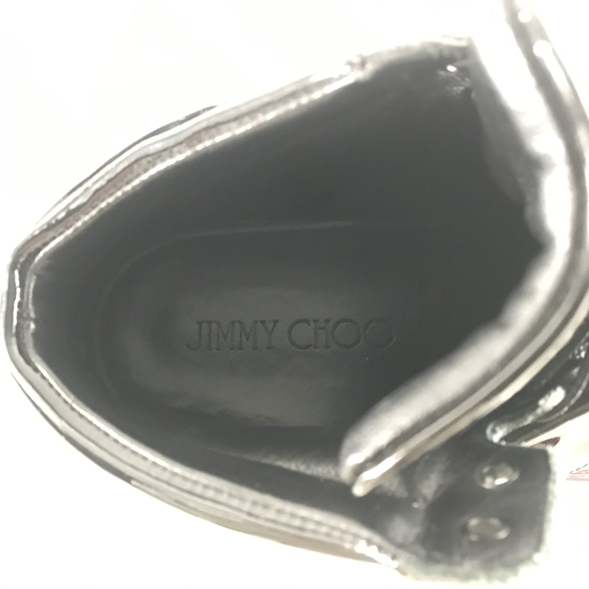 Jimmy Choo Men's Belgravia Dégradé Patent High-Top Sneakers Sz 10