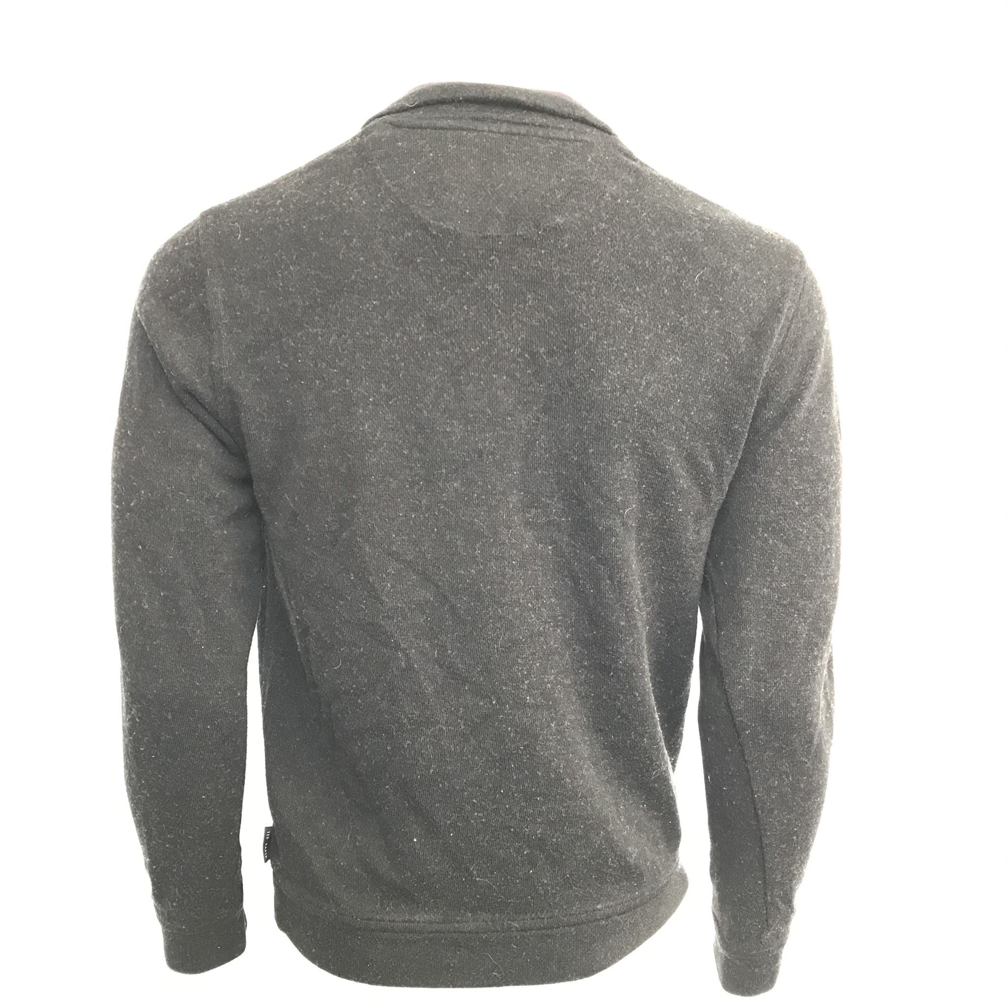 Ted Baker Men's Valerio Funnel Neck Sweater Charcoal Gray Sz M (3)