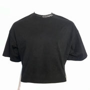 MAO Mart Homme Men's Designer Crop Top Shirt Black Sz M