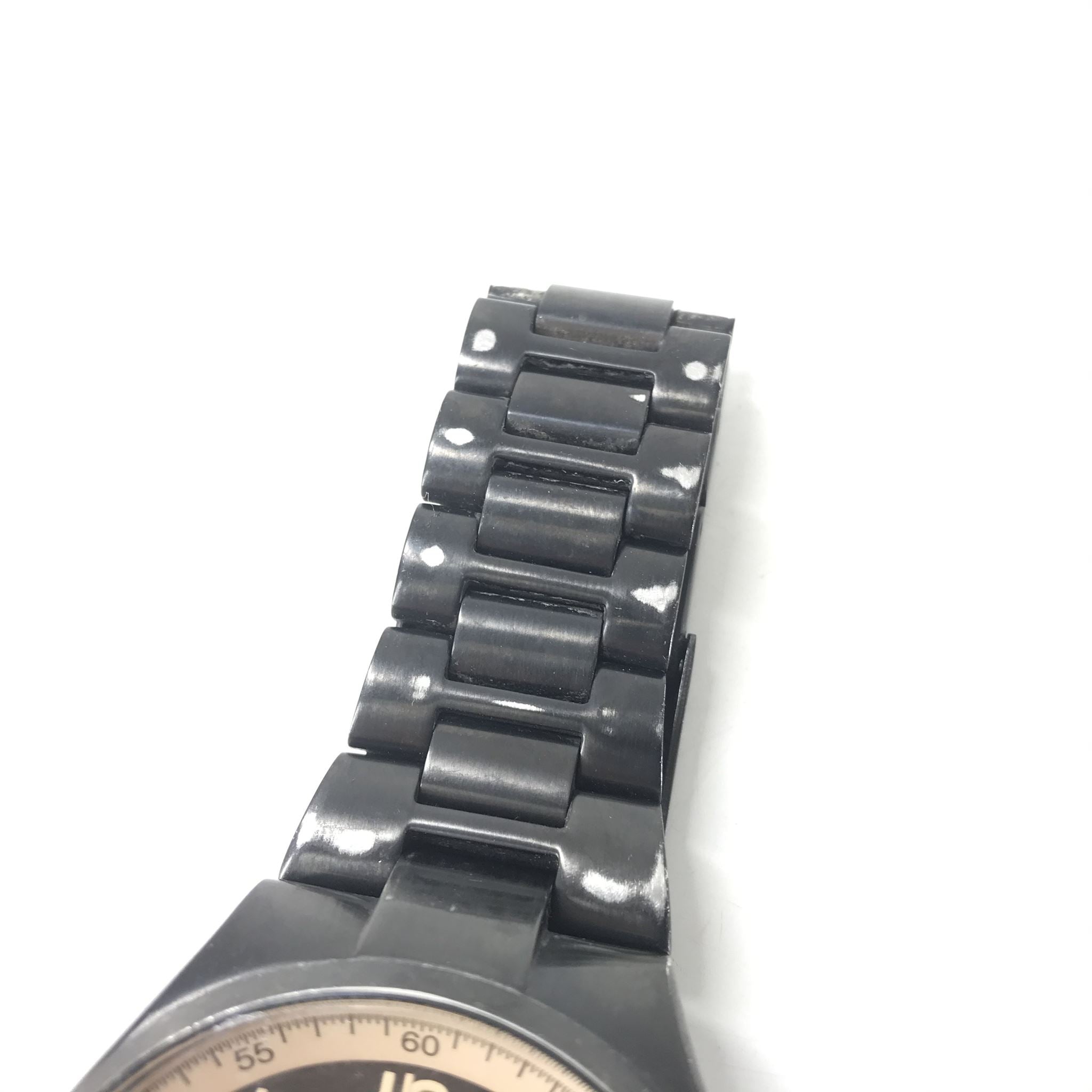 Fossil Men's CH2910 Qualifier Chronograph Black Stainless Steel Bracelet Watch