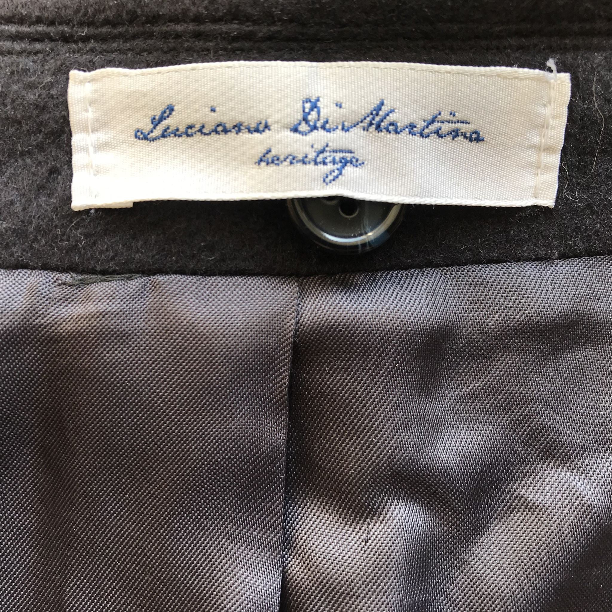 Luciano Di Matino Fratelli Bacci Pure Cashmere Men's Coat - EU Sz 50