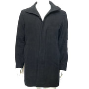 French Connection FCUK Men's Button-Up Overcoat Sz M - Navy Blue