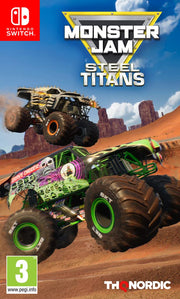 Monster Jam : Steel Titans (Nintendo Switch) GAME CARTRIDGE ONLY