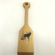 The Great Canadian Beaver Tail BBQ Scraper 100% Cedar 16" - Caribou