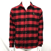 OVO October's Very Own Checkered Flannel Shirt Sz L READ