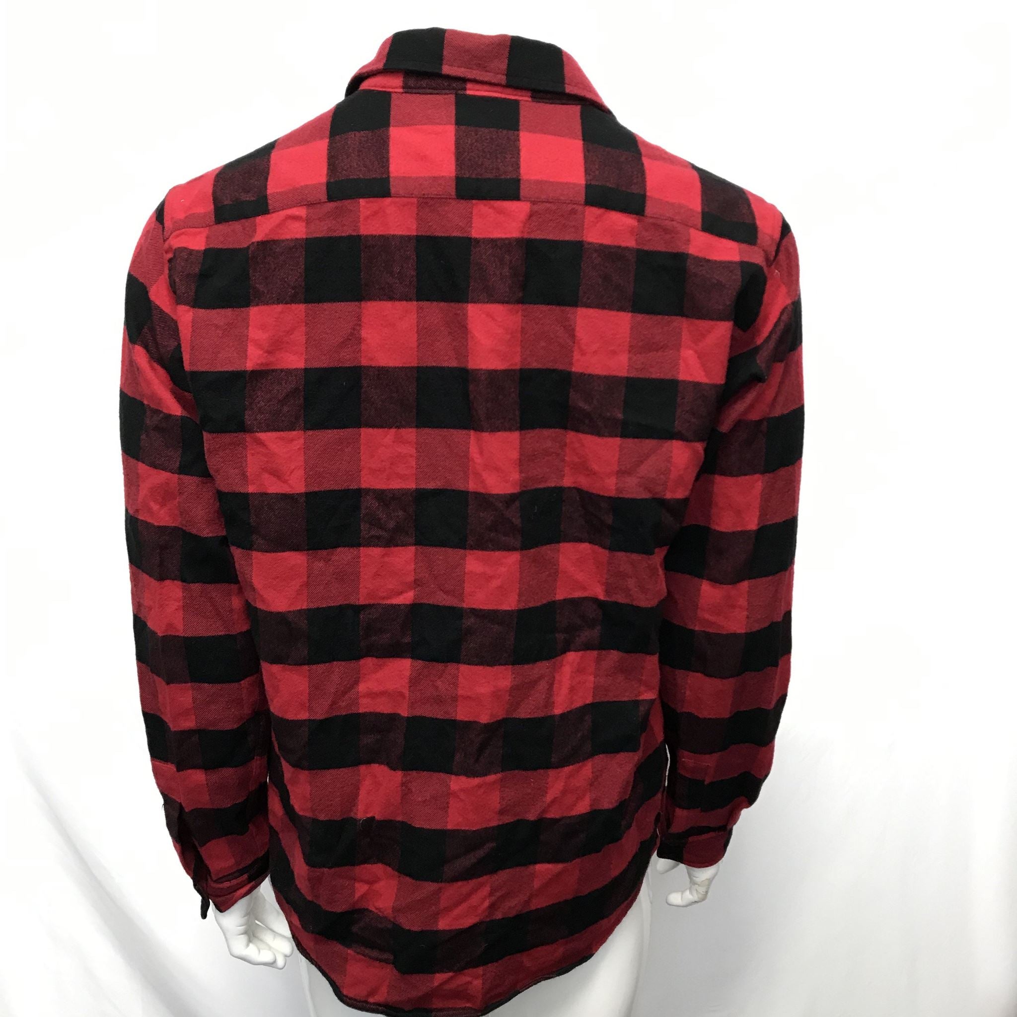 OVO October's Very Own Checkered Flannel Shirt Sz L READ
