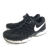 Nike Men's Lunar Fingertrap TR Black White Sneakers 898066-001 Sz 7.5