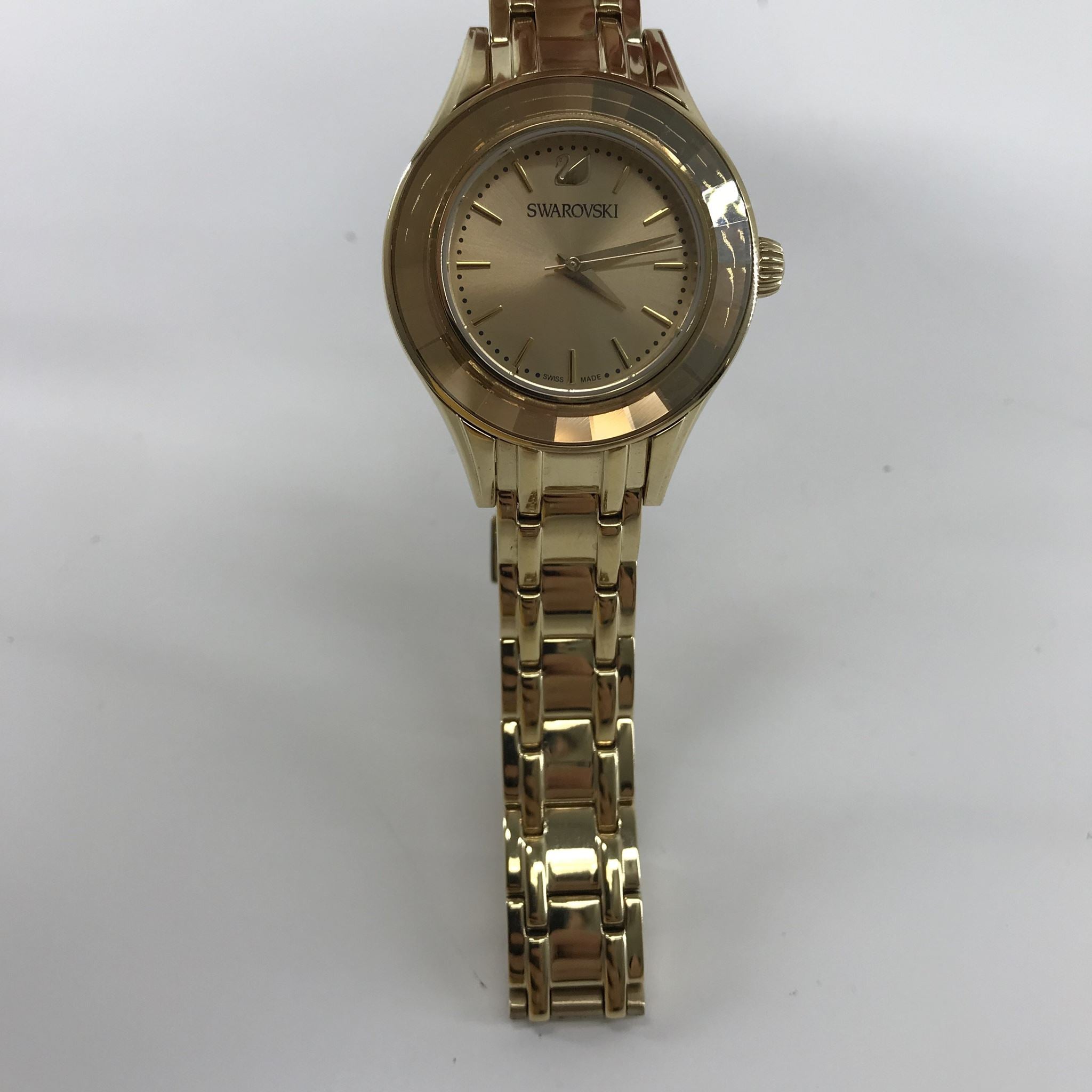 Swarovski Women's Alegria Stainless Steel Quartz Watch Gold Tone 5188840