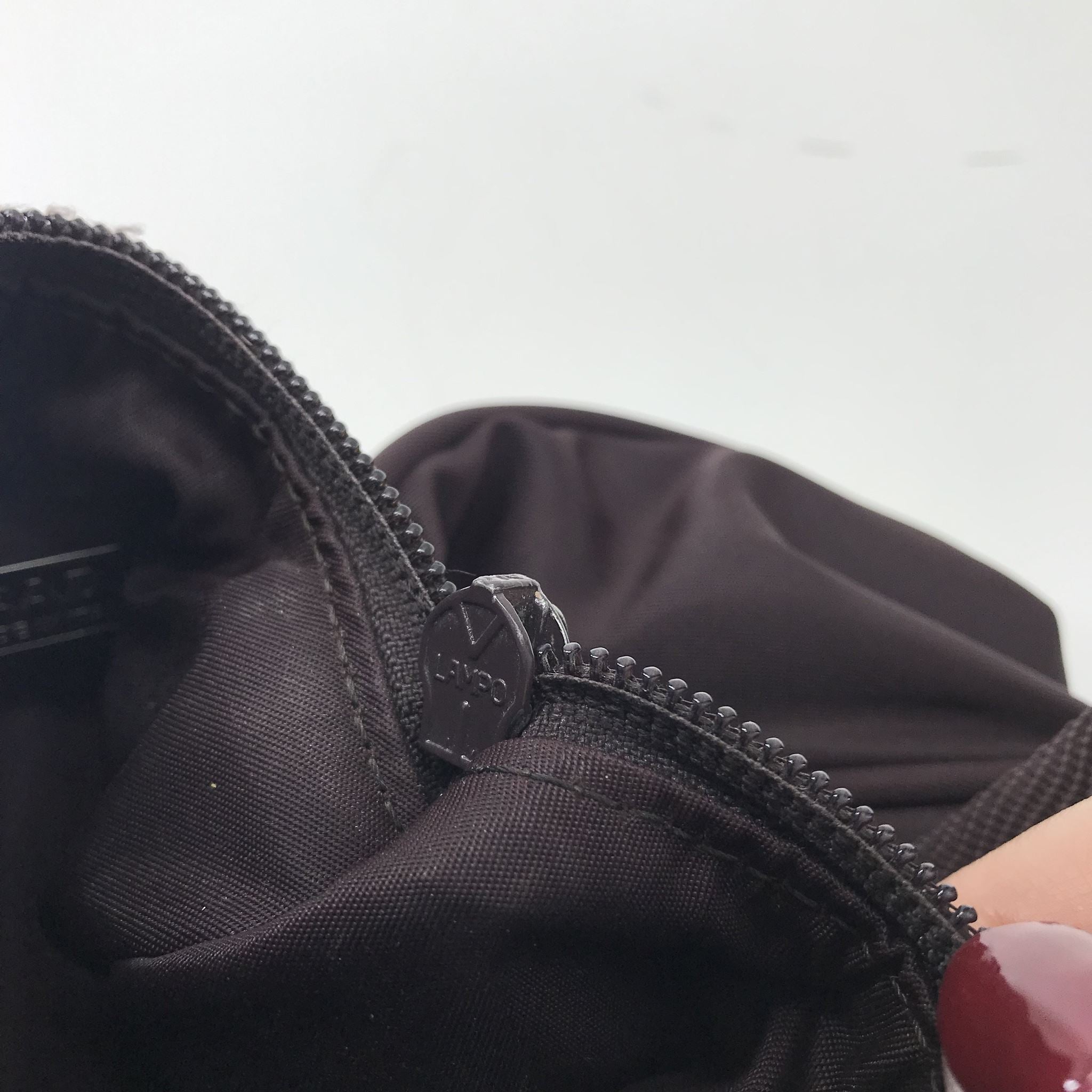 Prada Vintage 1st Generation Nylon Tessuto Mini Shoulder Bag Purse Plum Brown