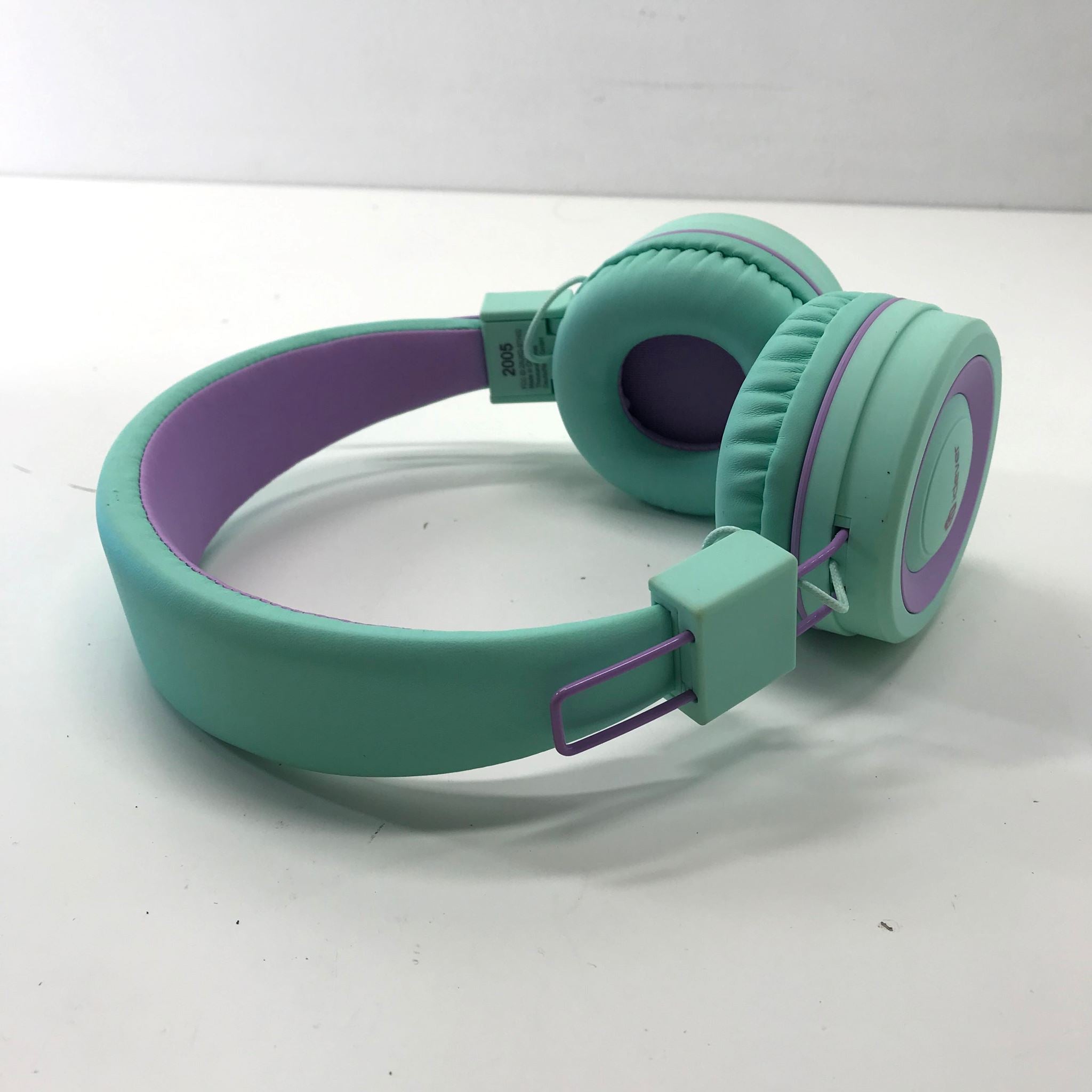 iClever Bth02 Kids Headphones Kids Wireless Headphones With Mic - Blue Purple