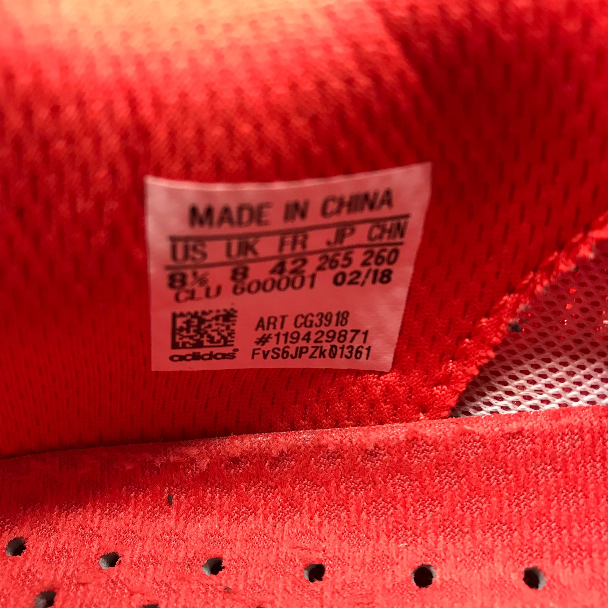 Adidas Men's Climacool Vent Sneakers Hire Red CG3918 US Size 8.5