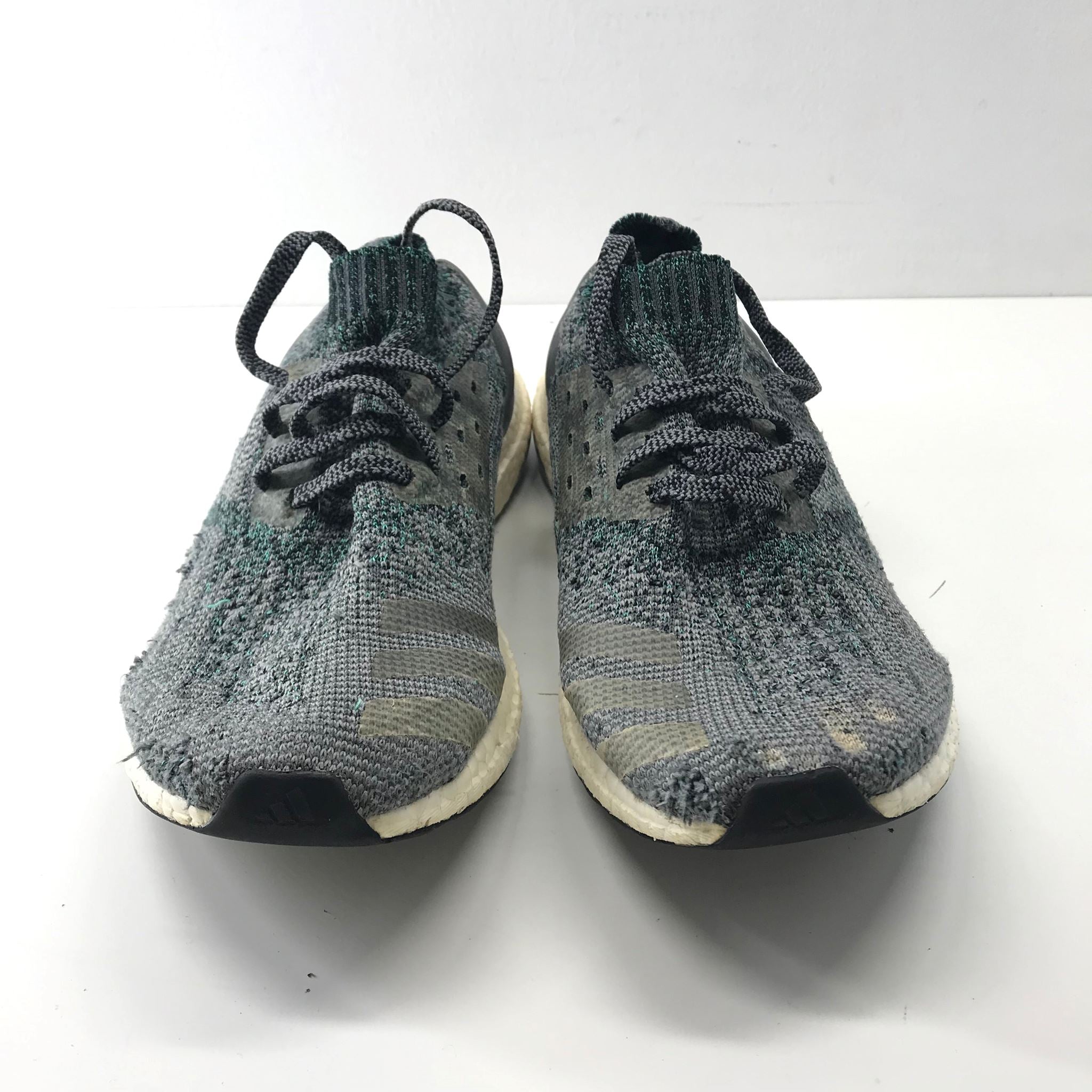 Adidas UltraBoost Uncaged Gray Green Sneakers Men's Size 8.5