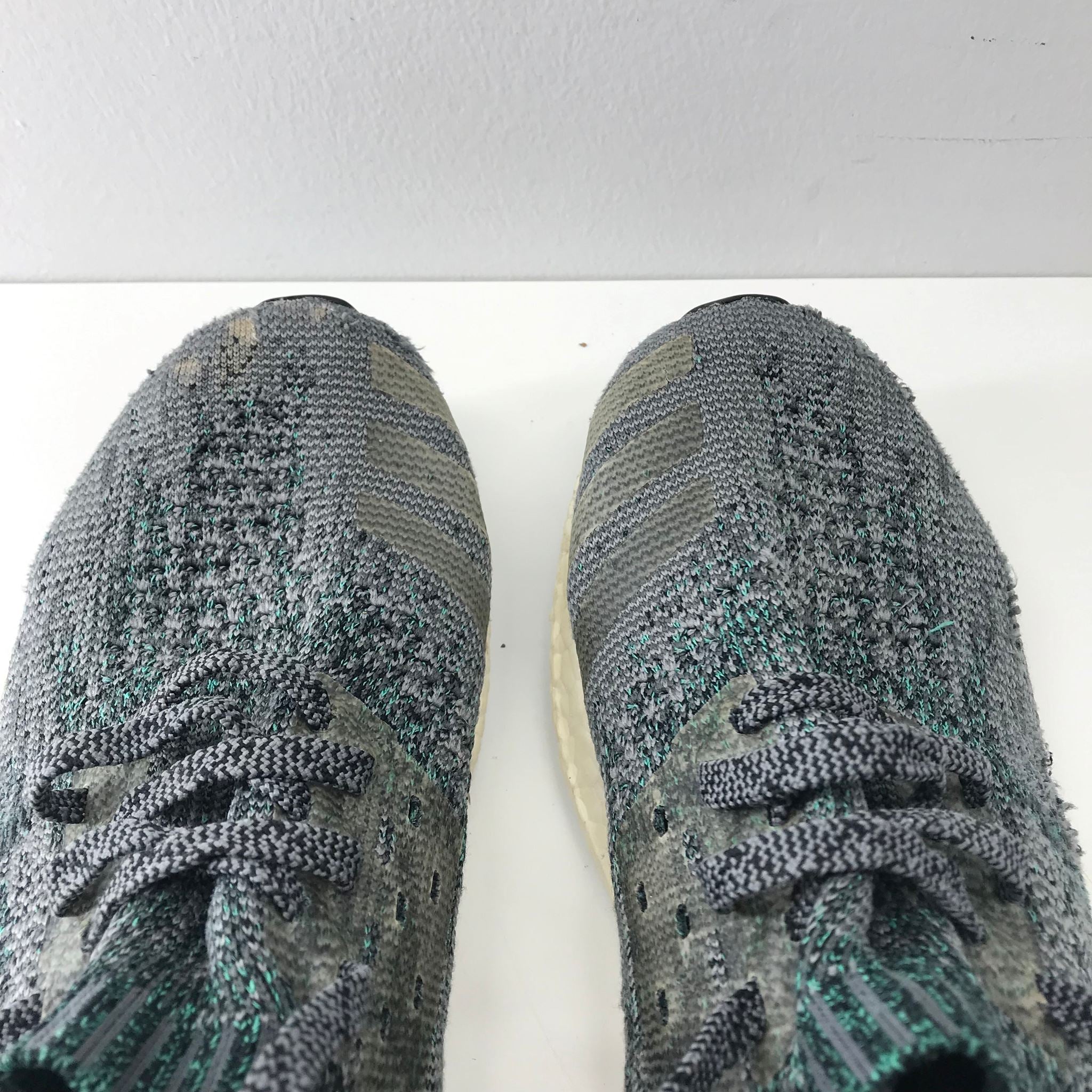 Adidas UltraBoost Uncaged Gray Green Sneakers Men's Size 8.5