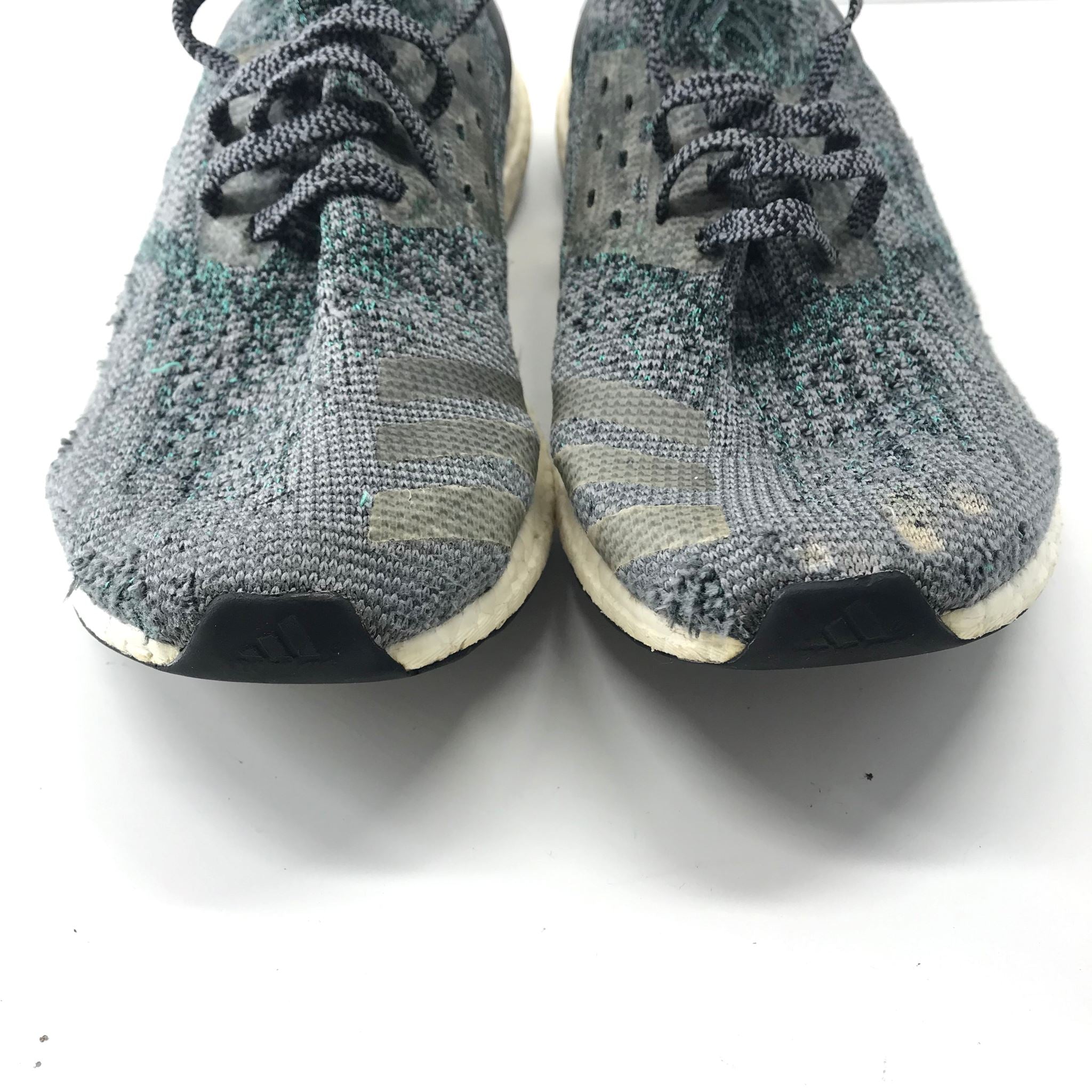 Adidas UltraBoost Uncaged Gray Green Sneakers Men's Size 8.5