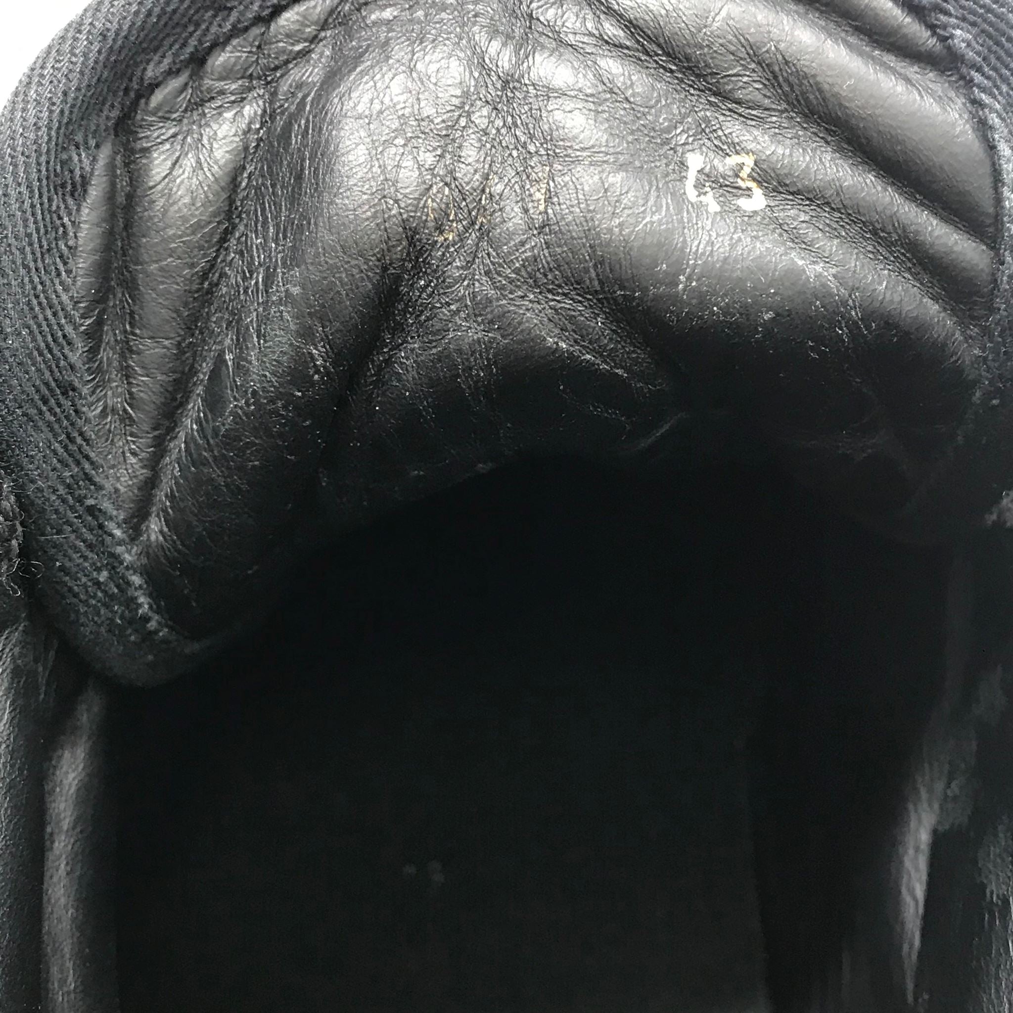 Valentino Garavani Men's VLTN High-Top Leather Sneakers Black Sz 10