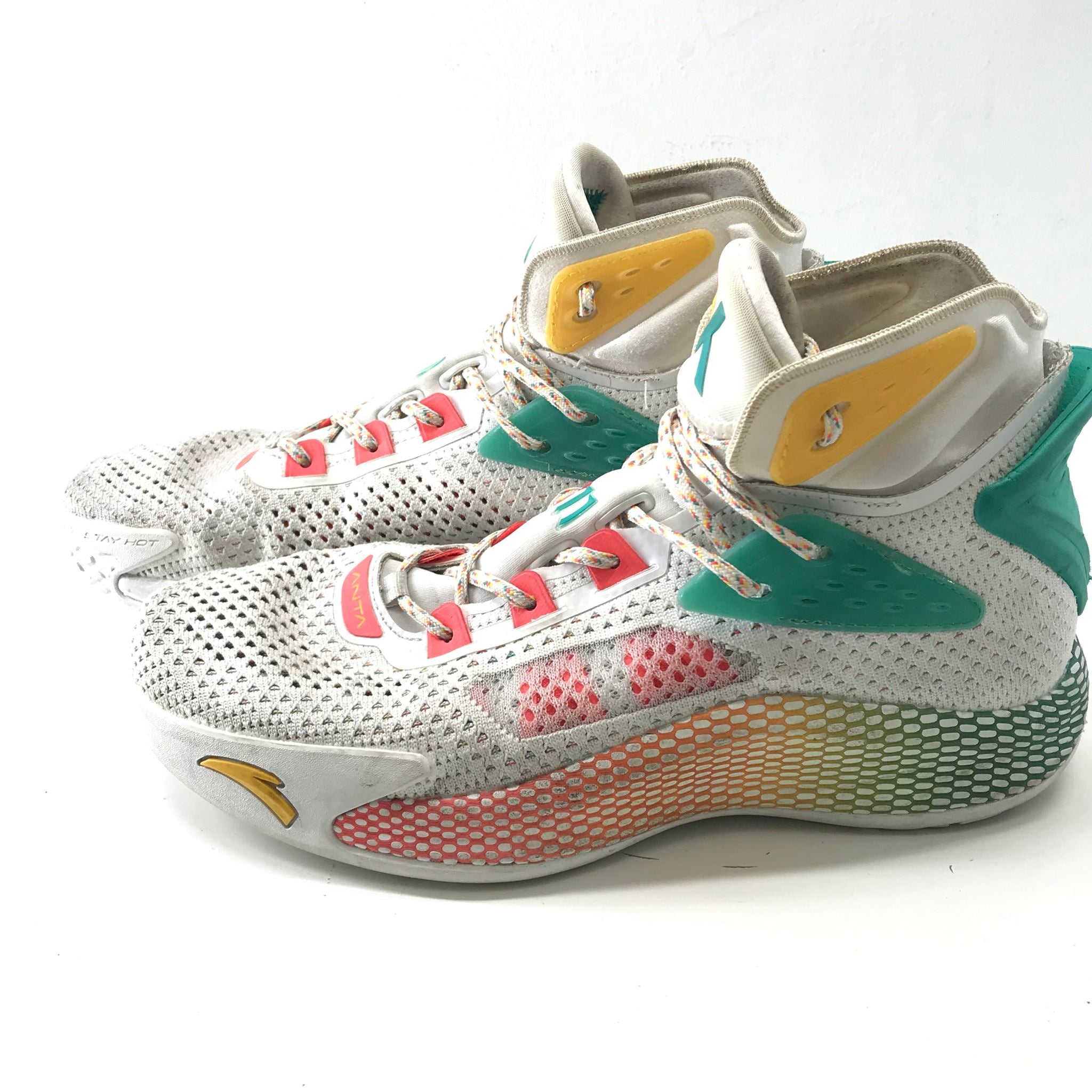 Anta Klay Thompson "Have Fun" 2020 Men's High Basketball Sneakers SZ 10.5