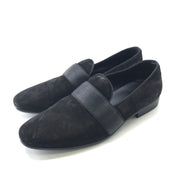 Aldo Asaria Black Leather Suede Men's Loafers US Size 9.5 - Black