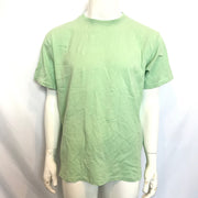 Only NY Premium Basics Heavyweight Cotton T-Shirt Solid Mint Green Sz L