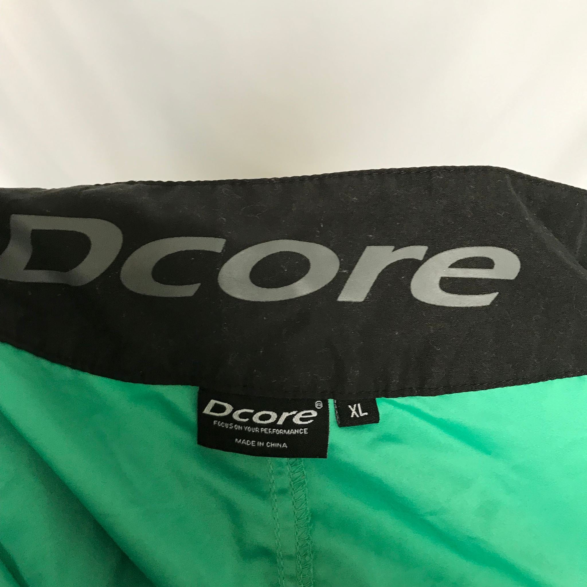 Dcore Men's Polyester Bright Aqua Water Shorts Sz XL