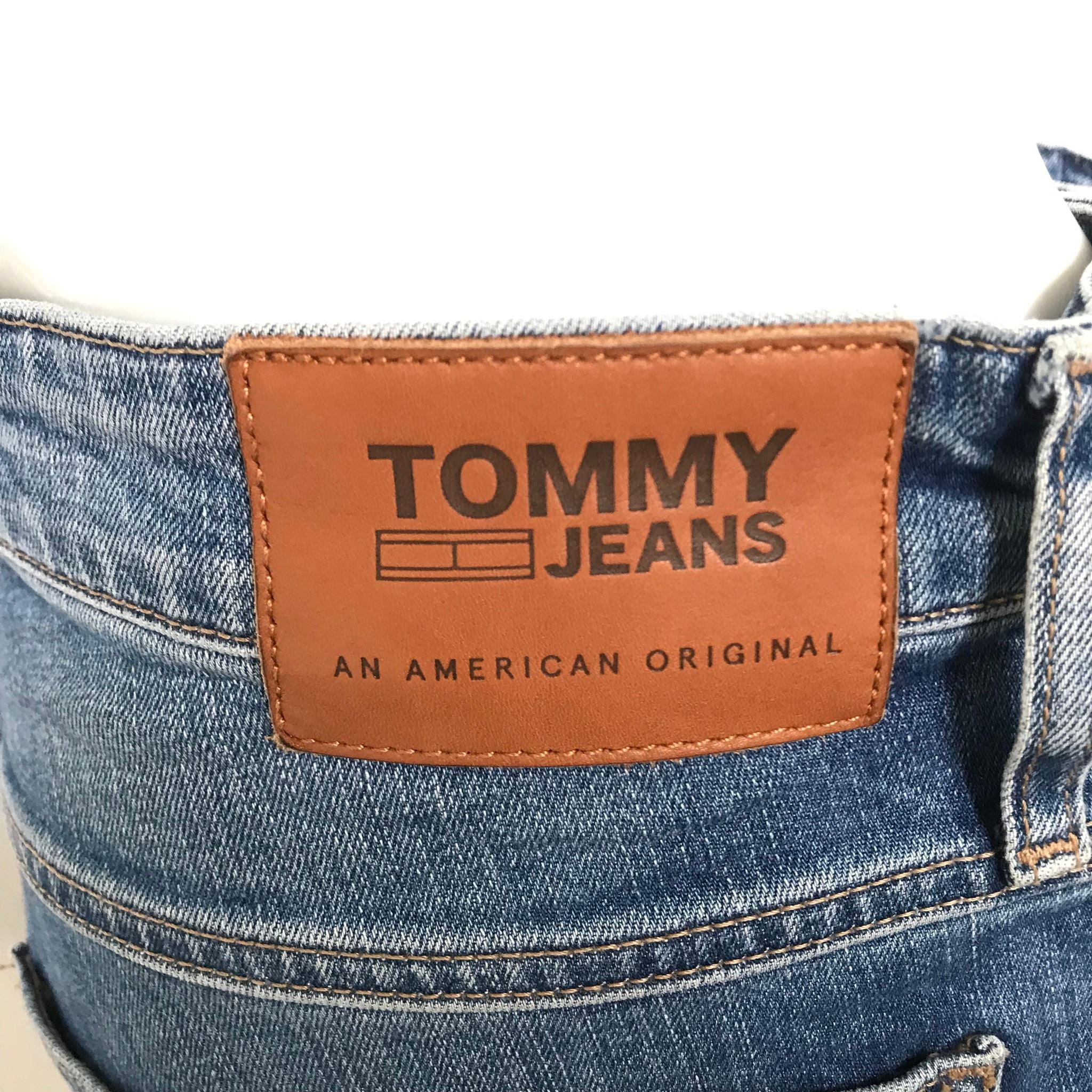 Tommy Jeans Ronnie Relaxed Fit Denim Shorts Sz 36