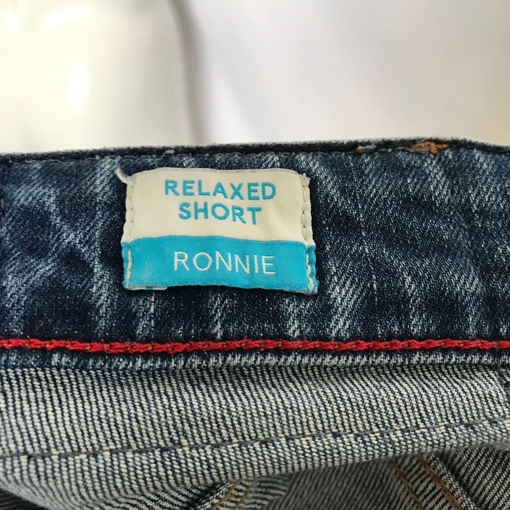 Tommy Jeans Ronnie Relaxed Fit Denim Shorts Sz 36