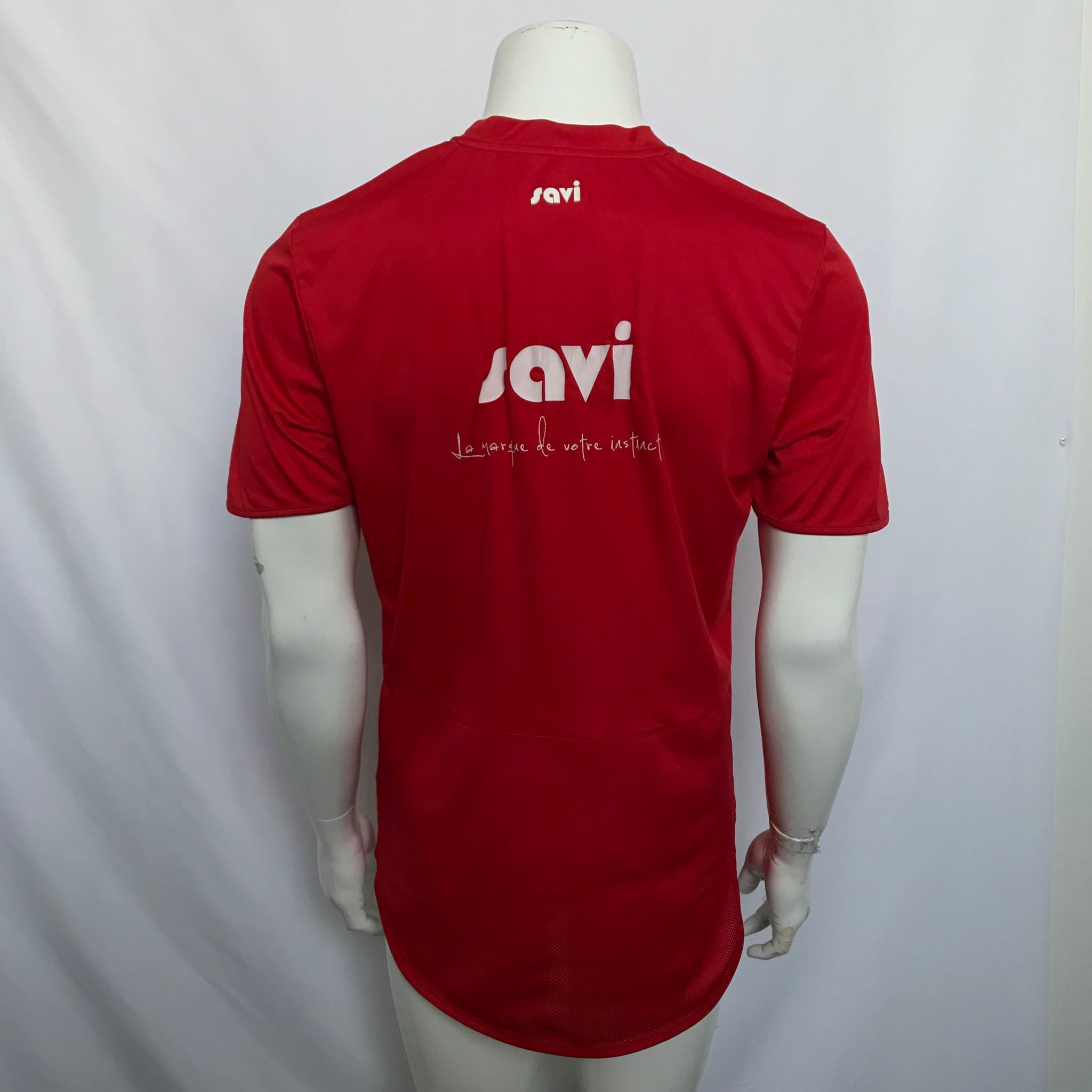 Savi Men's Lanaudiere Soccer Jersey Red T-Shirt Sz M