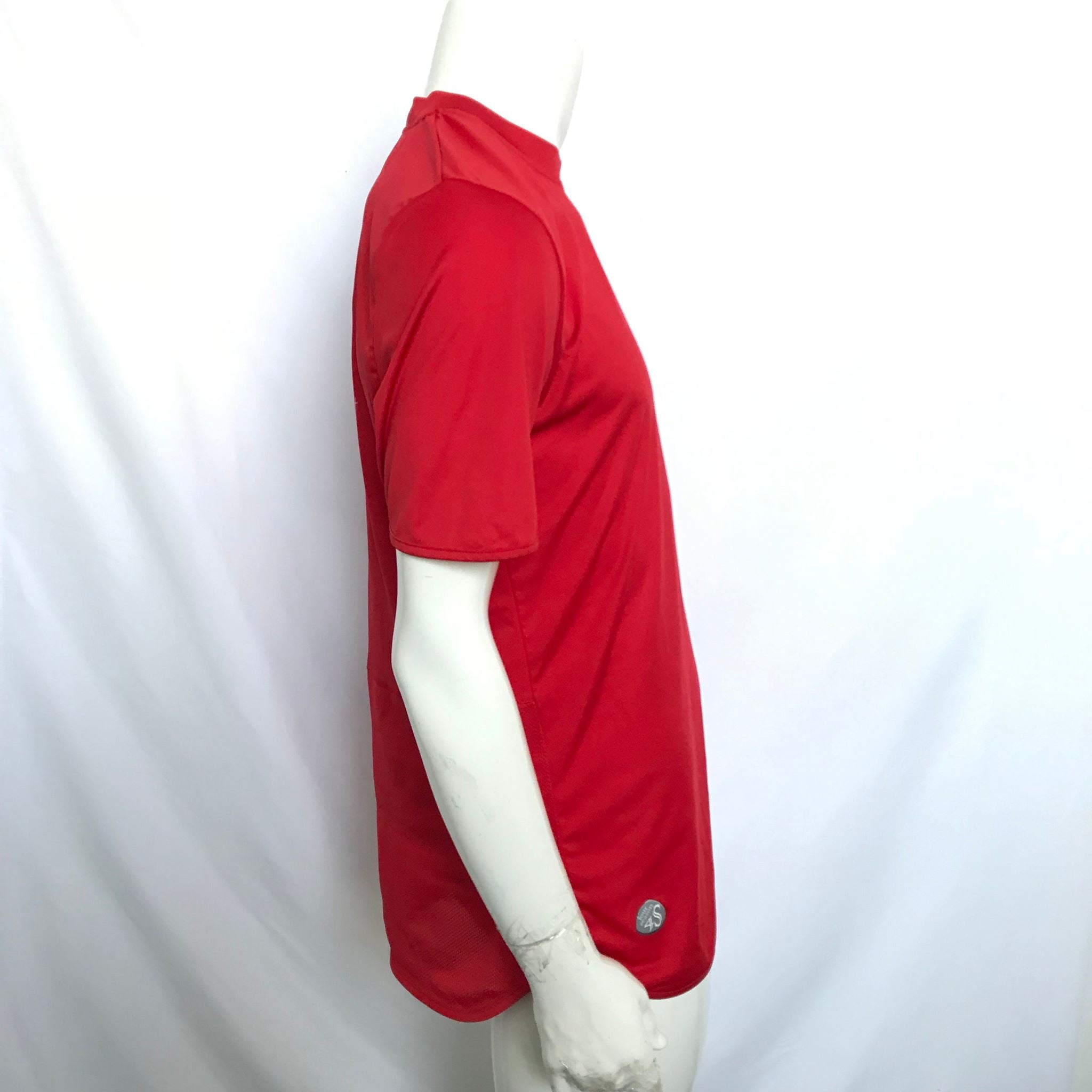 Savi Men's Lanaudiere Soccer Jersey Red T-Shirt Sz M