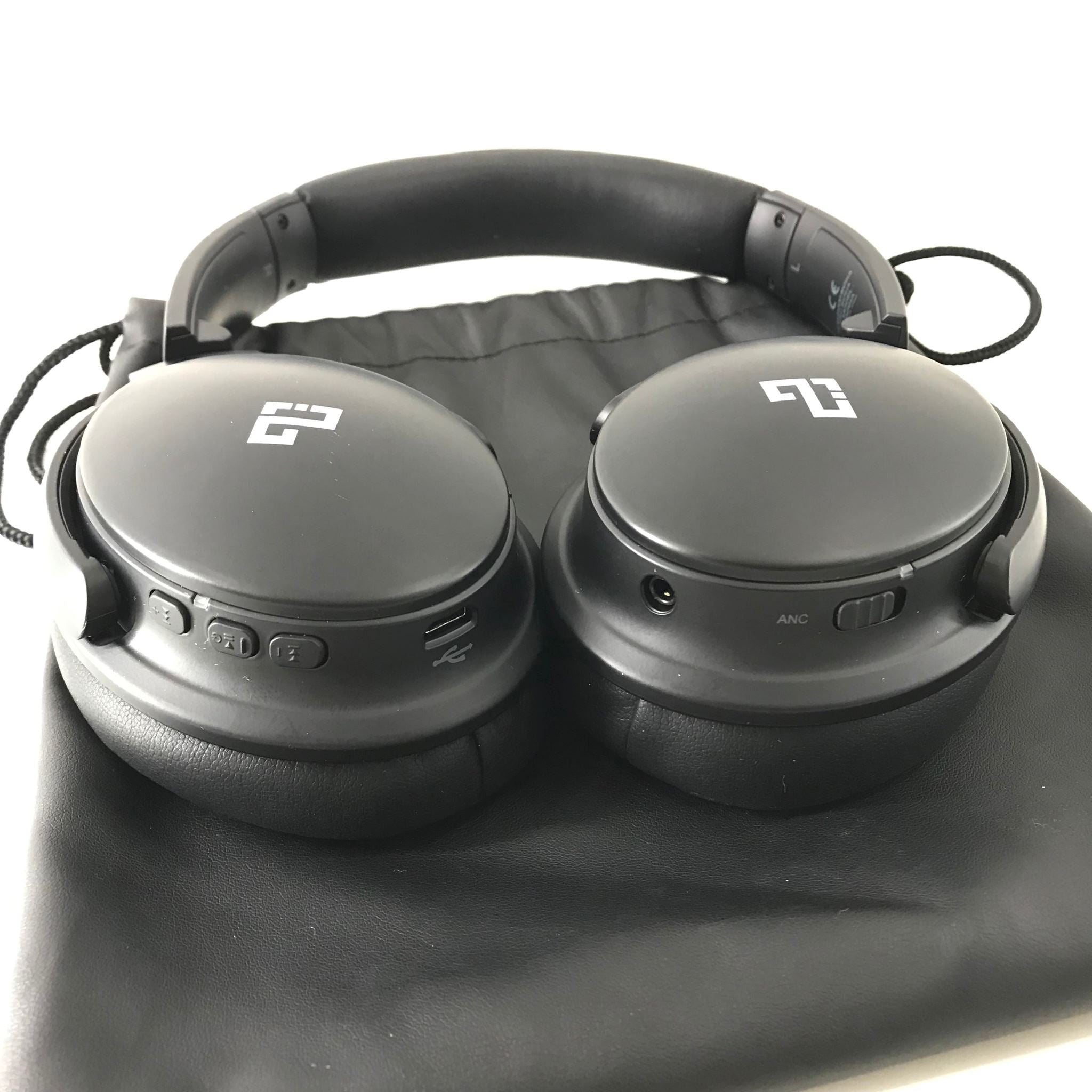 Infurture Active Noise Canceling Wireless Headphones BN601A Black