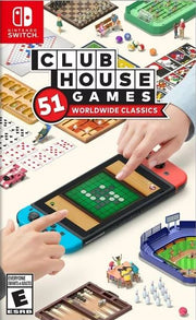 Clubhouse Games: 51 Worldwide Classics - Nintendo Switch GAME CARTRIDGE ONLY