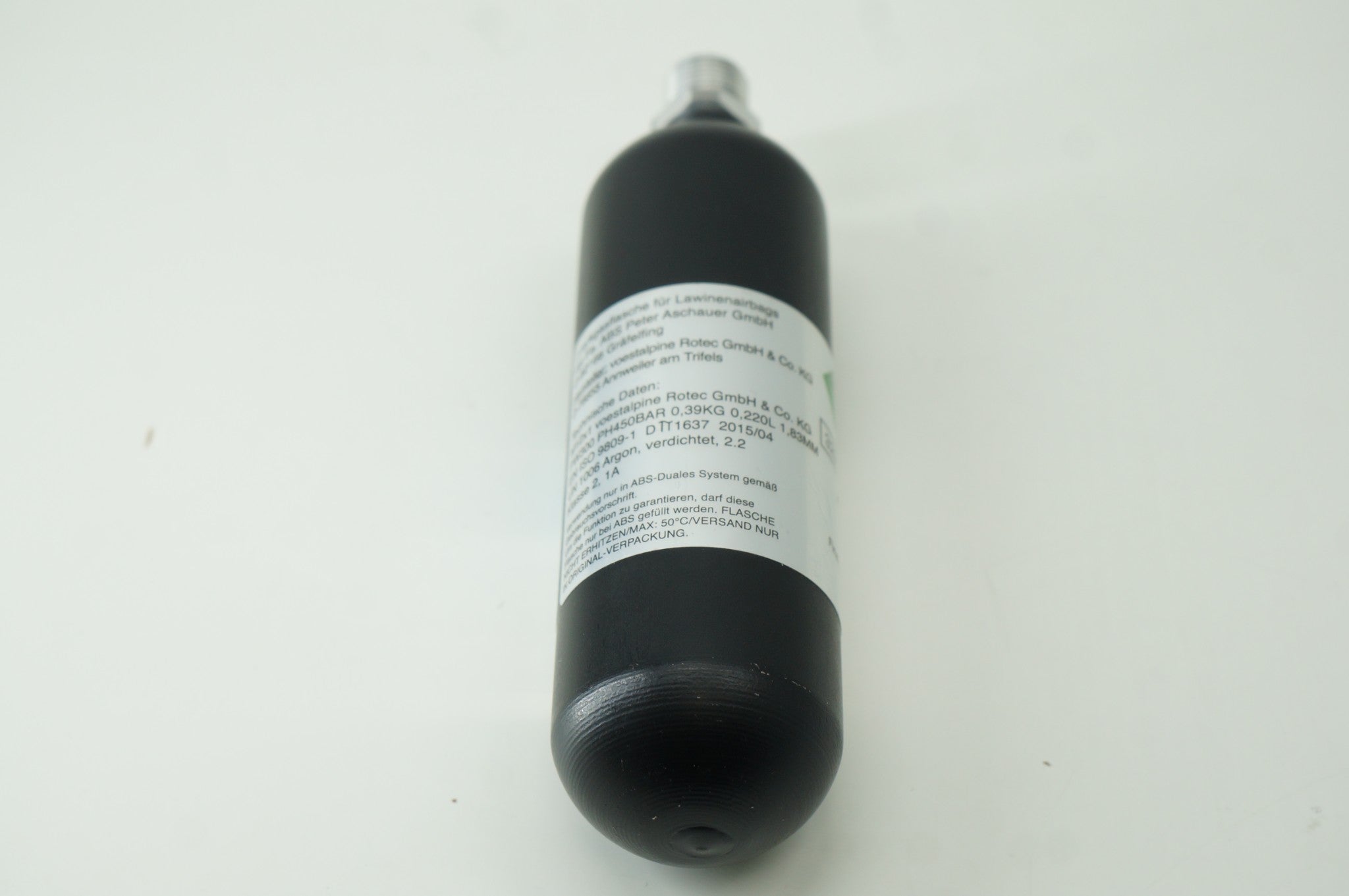 ABS Avalanche Airbag Refill Cannister 516g Argon CO2 Gas Inflator