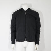 Mads Norgaard Men's Quilted Rip Stop Jonas Jacket Black Sz S