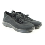 Plush Memory Foam Slip-on Black Shoes Sneakers Women's Sz 9