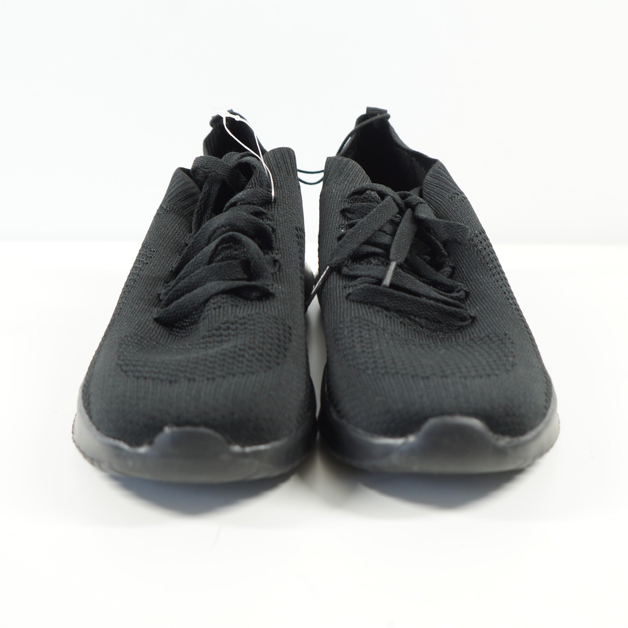 Plush Memory Foam Slip-on Black Shoes Sneakers Women's Sz 9