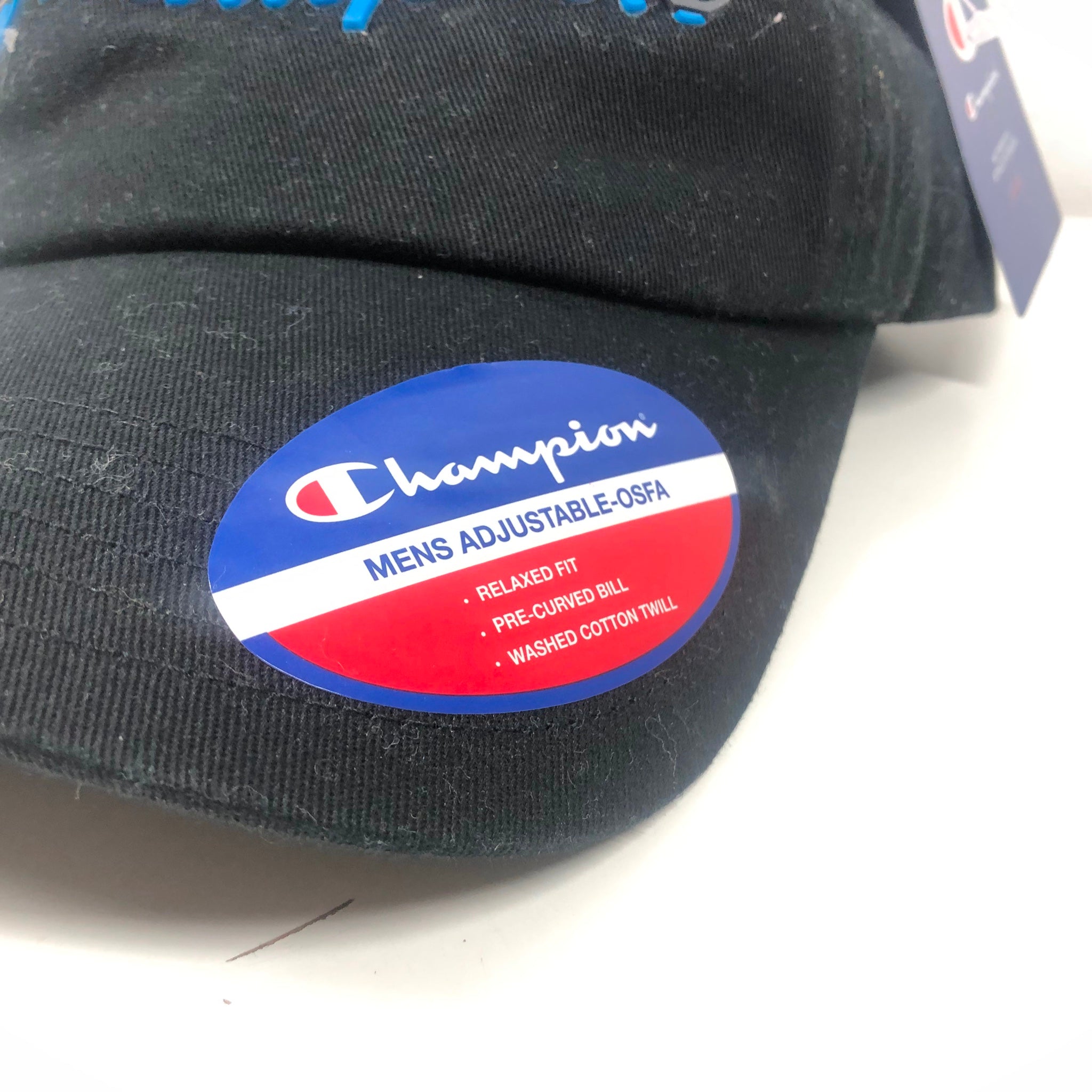 Champion Neighborhood Dad Adjustable Baseball Cap Hat Black OS CV7-0741-001