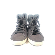 Napapijri Asta Women's Fur Lined Suede Sneakers Gray Sz 9.5/41