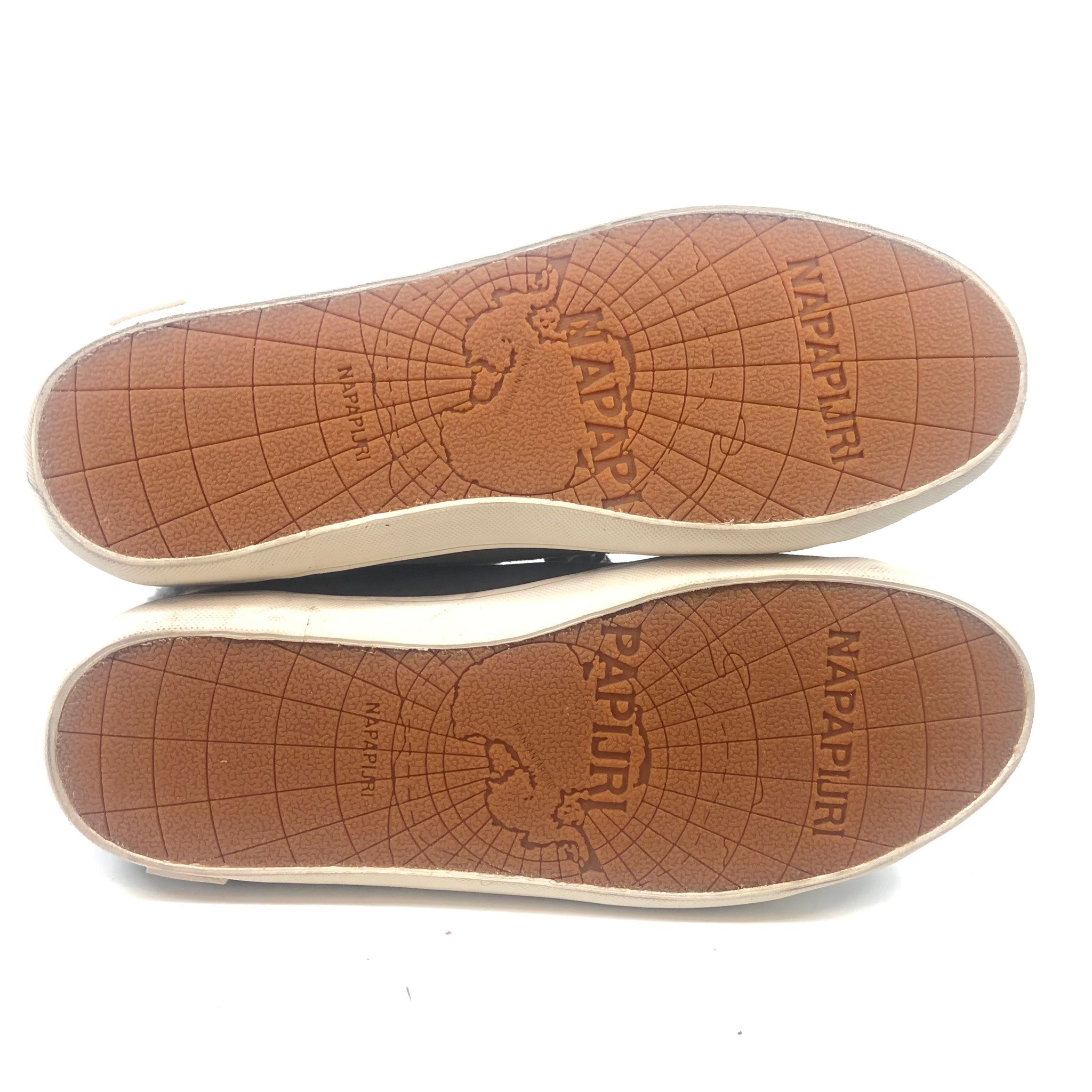 Napapijri Asta Women's Fur Lined Suede Sneakers Gray Sz 9.5/41