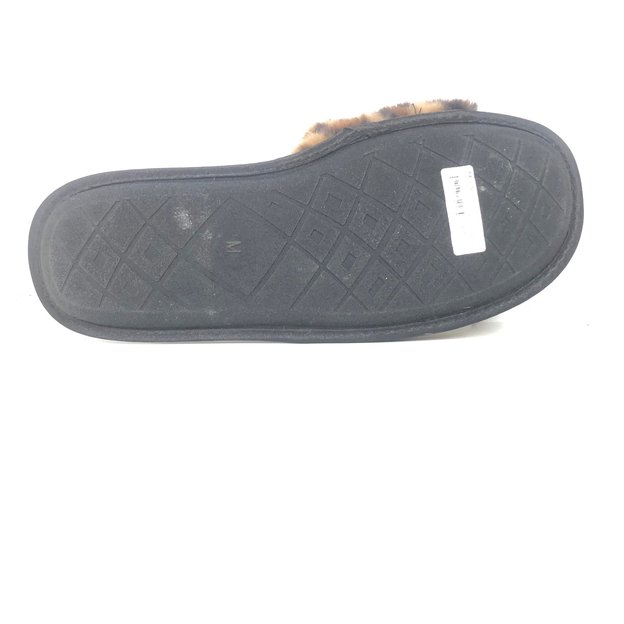 Aldo Feari Slippers Leopard Faux Fur Sz 7/8