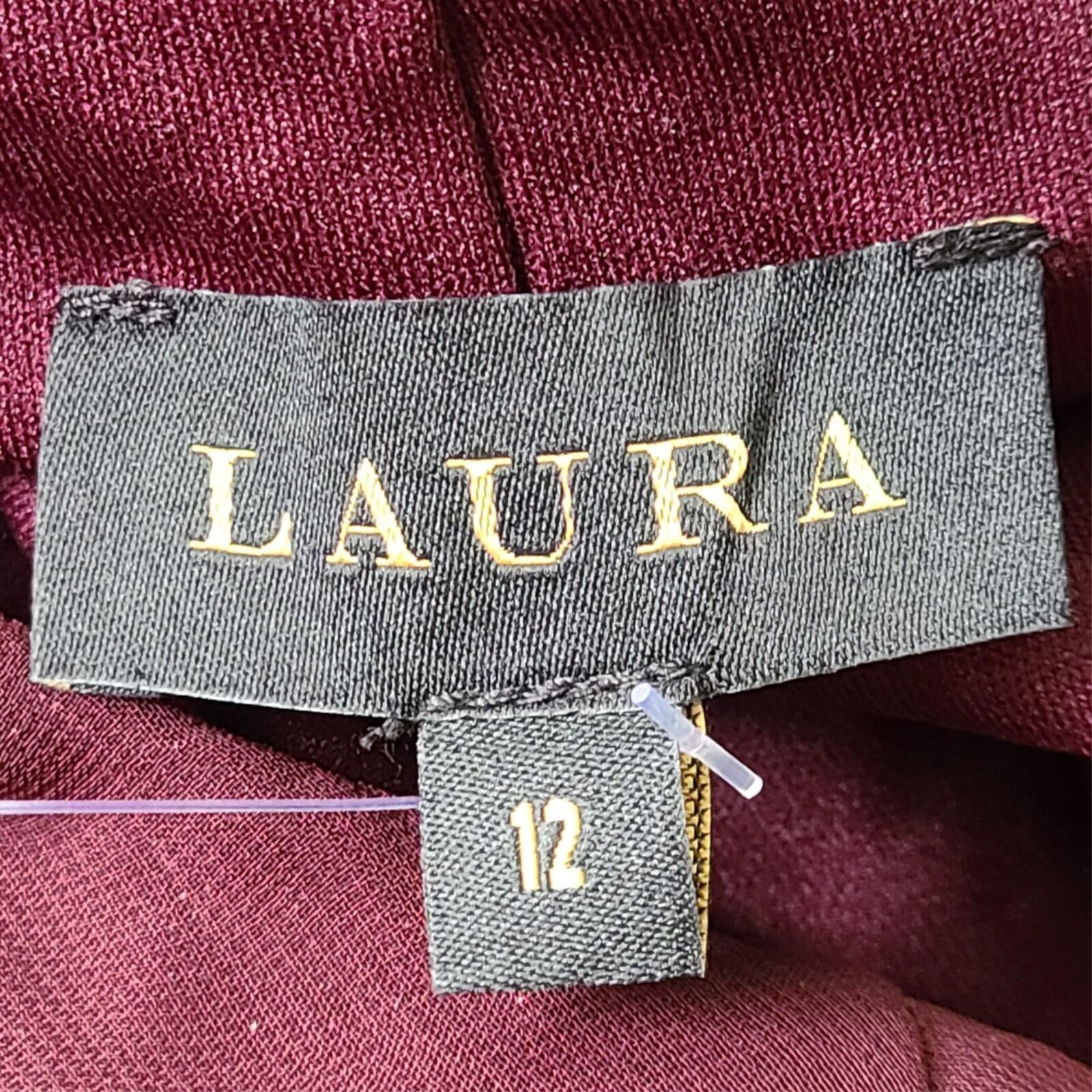 Laura Evening Dress + Chiffon Poncho Set Long Glitter Burgundy Red Sz 12