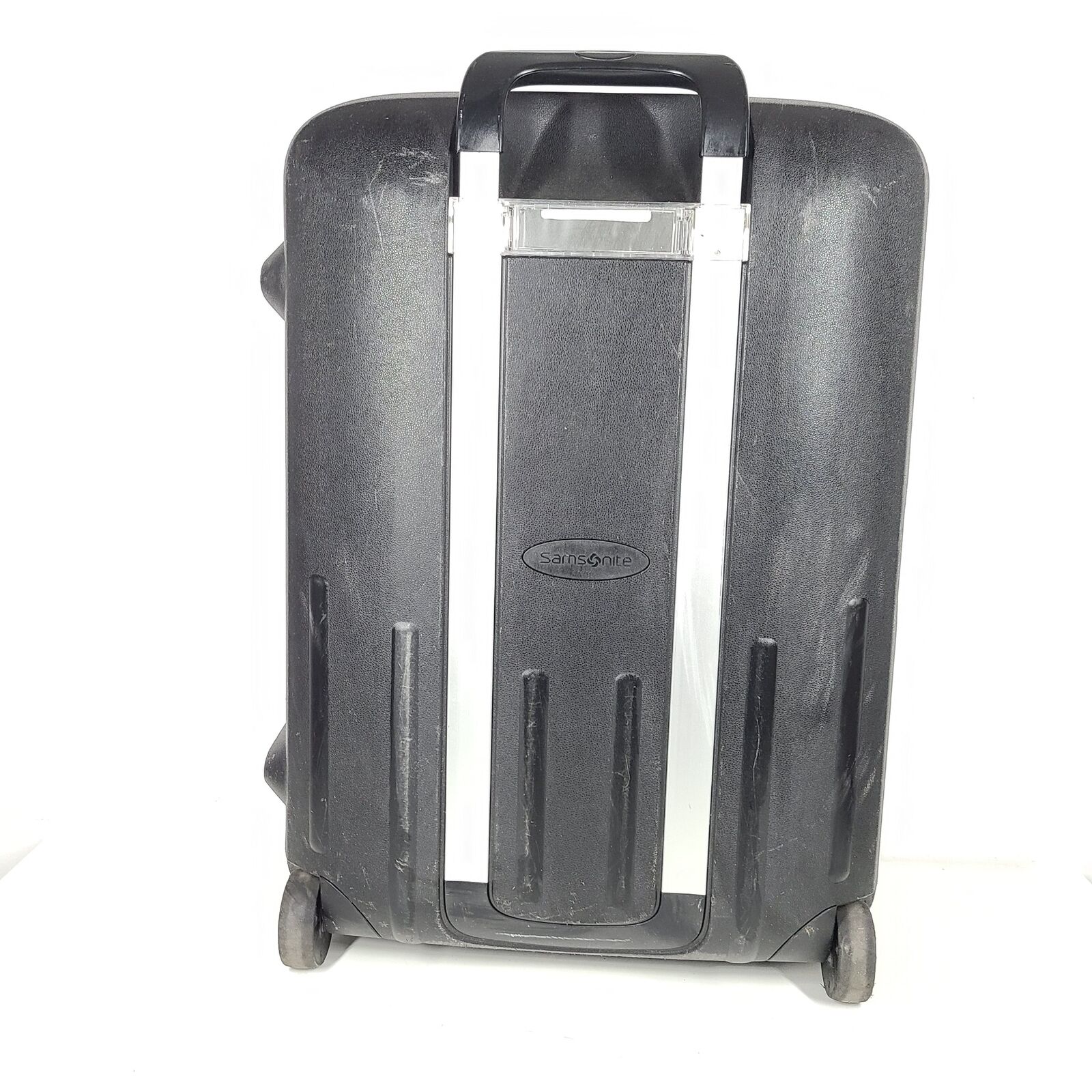 Samsonite 27" Termo Young Upright Two Wheel Hard Shell Suitcase Locking Black