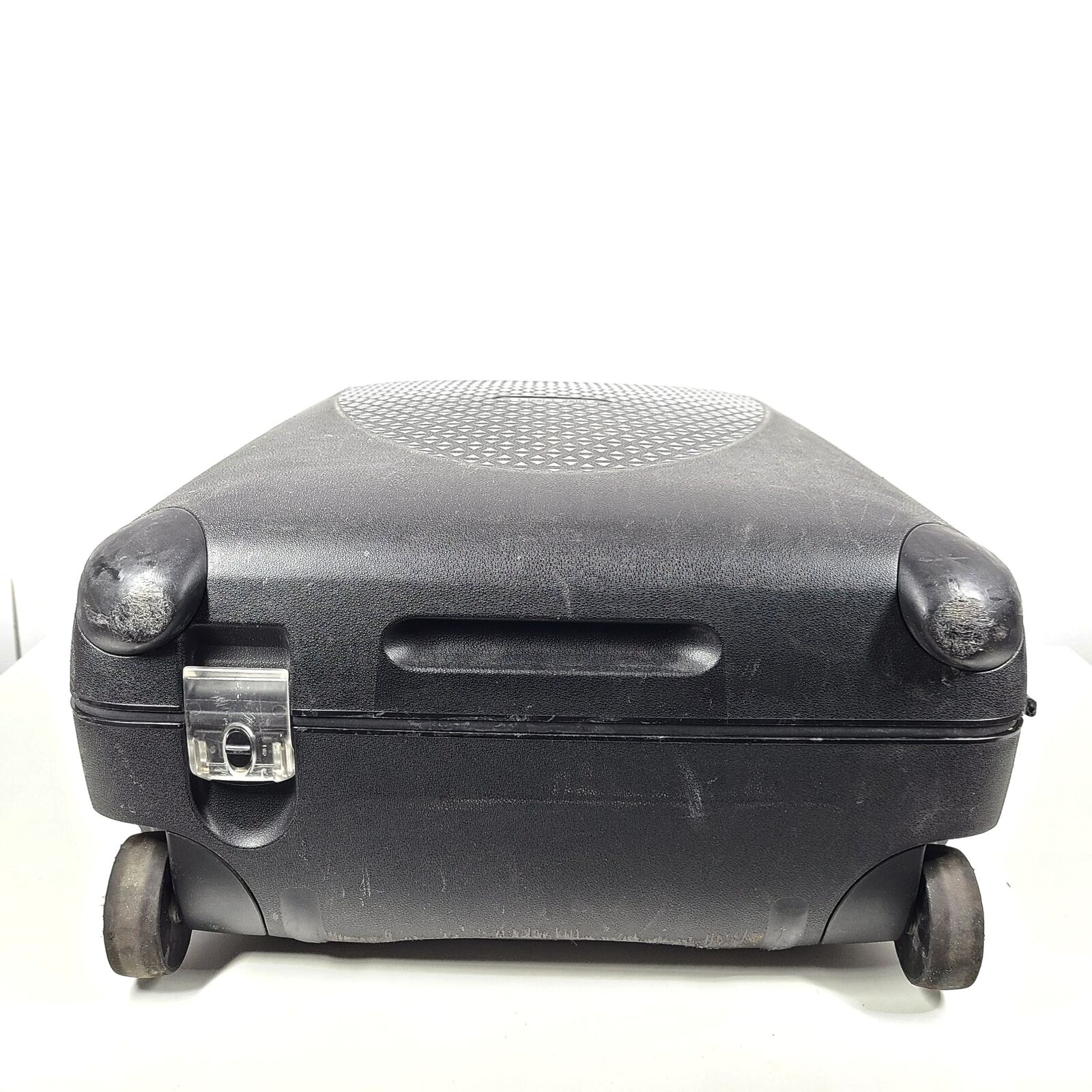 Samsonite 27" Termo Young Upright Two Wheel Hard Shell Suitcase Locking Black