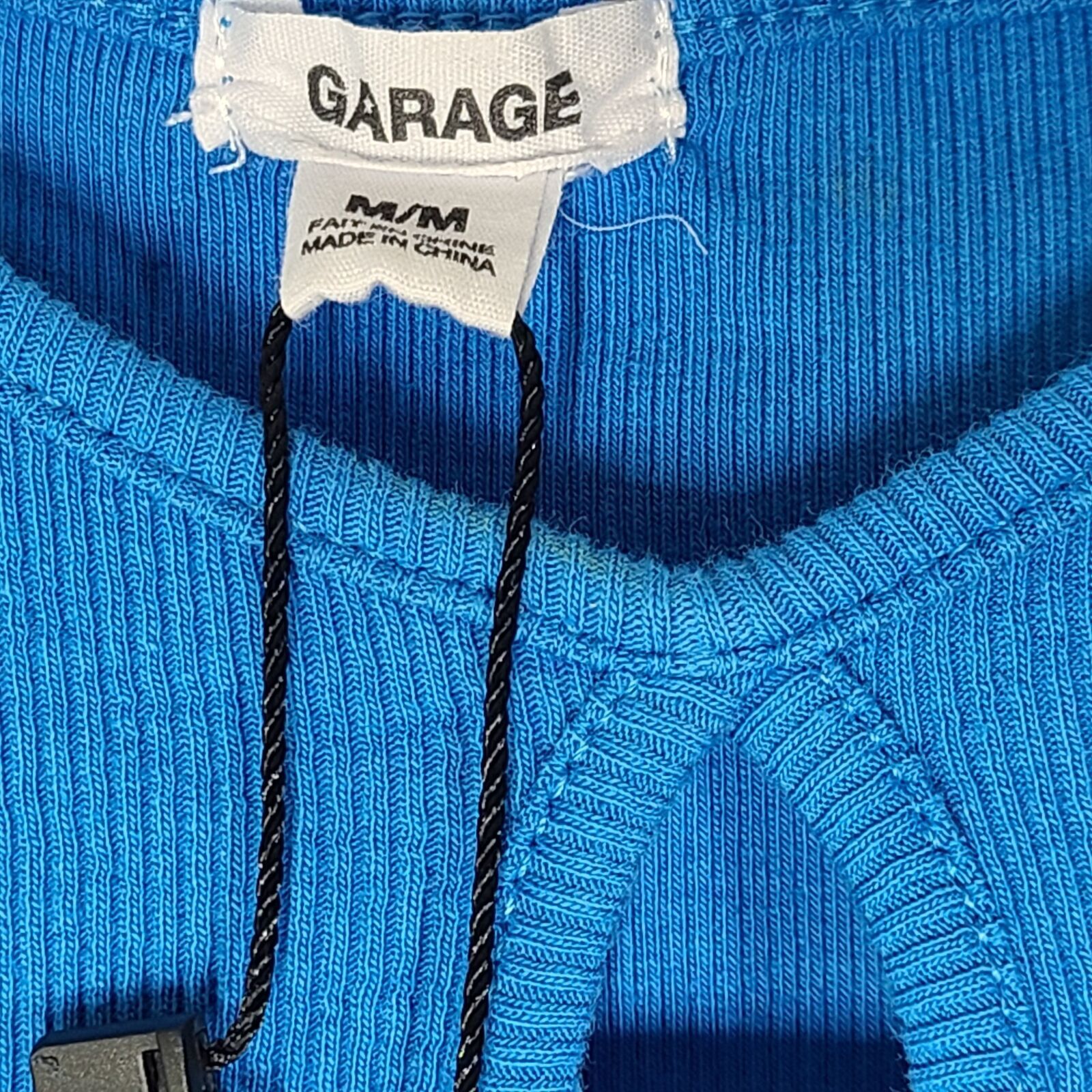 Garage Women's Peek-A-Boo Tank Dress Brilliant Blue Size M