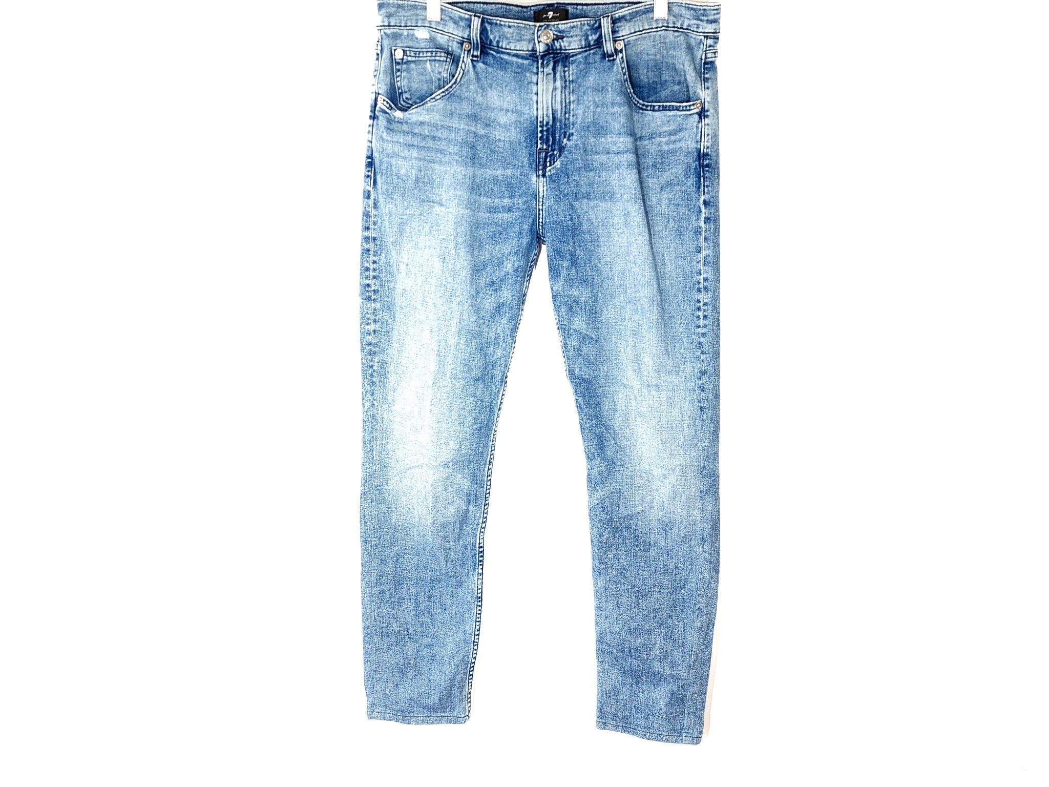 7 For All Mankind Left Hand Adrien Men's Straight Jeans Sz 34