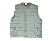Zara Kids' Teens' Puffer Bomber Vest Light Khaki Green Sz 13-14 Yrs