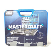 Mastercraft 253 Piece Drill & Driving Set for Wood, Metal, Plastic, Masonry