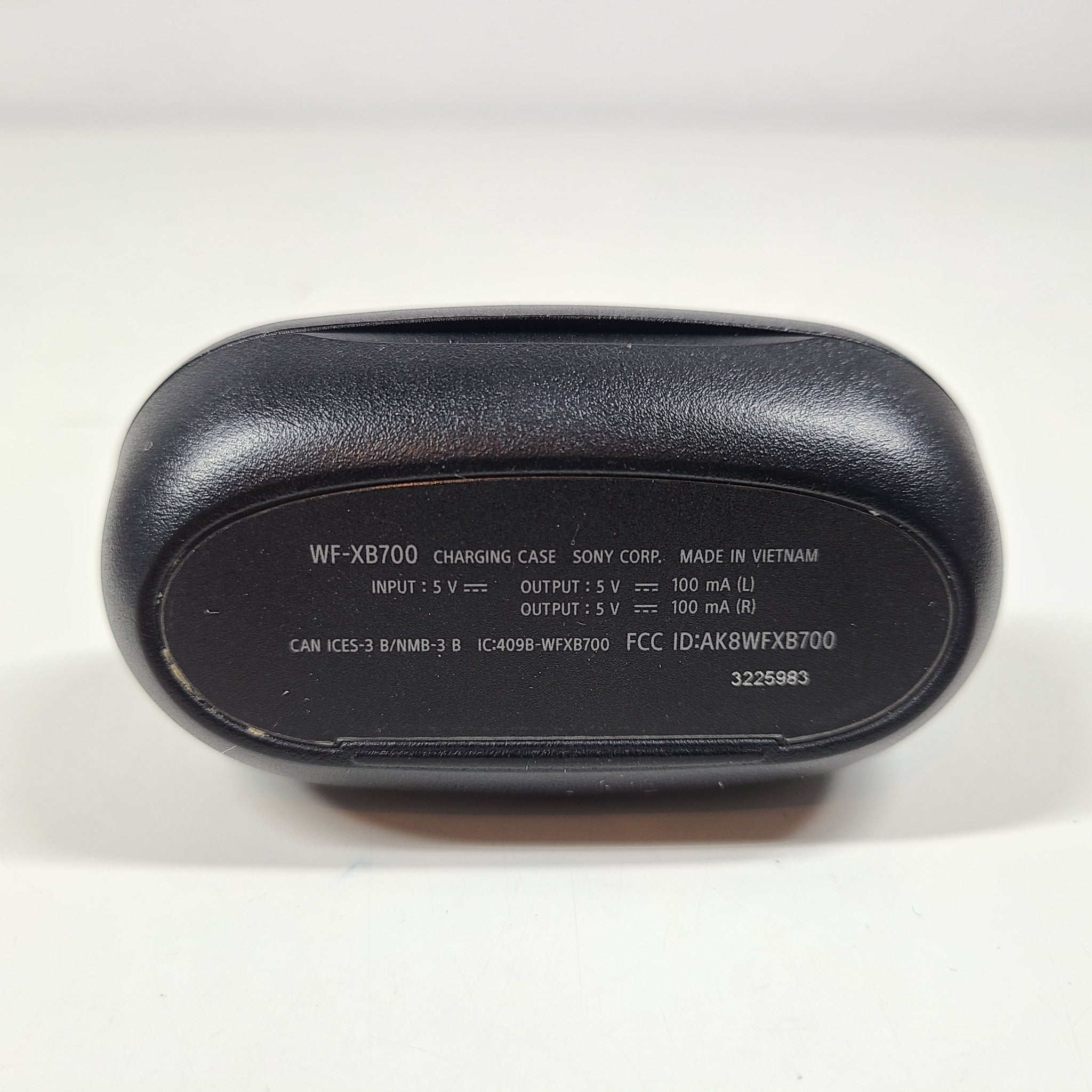 Sony WF-XB700 Truly Wireless Headset with Extra Bass + Charging Case - Black