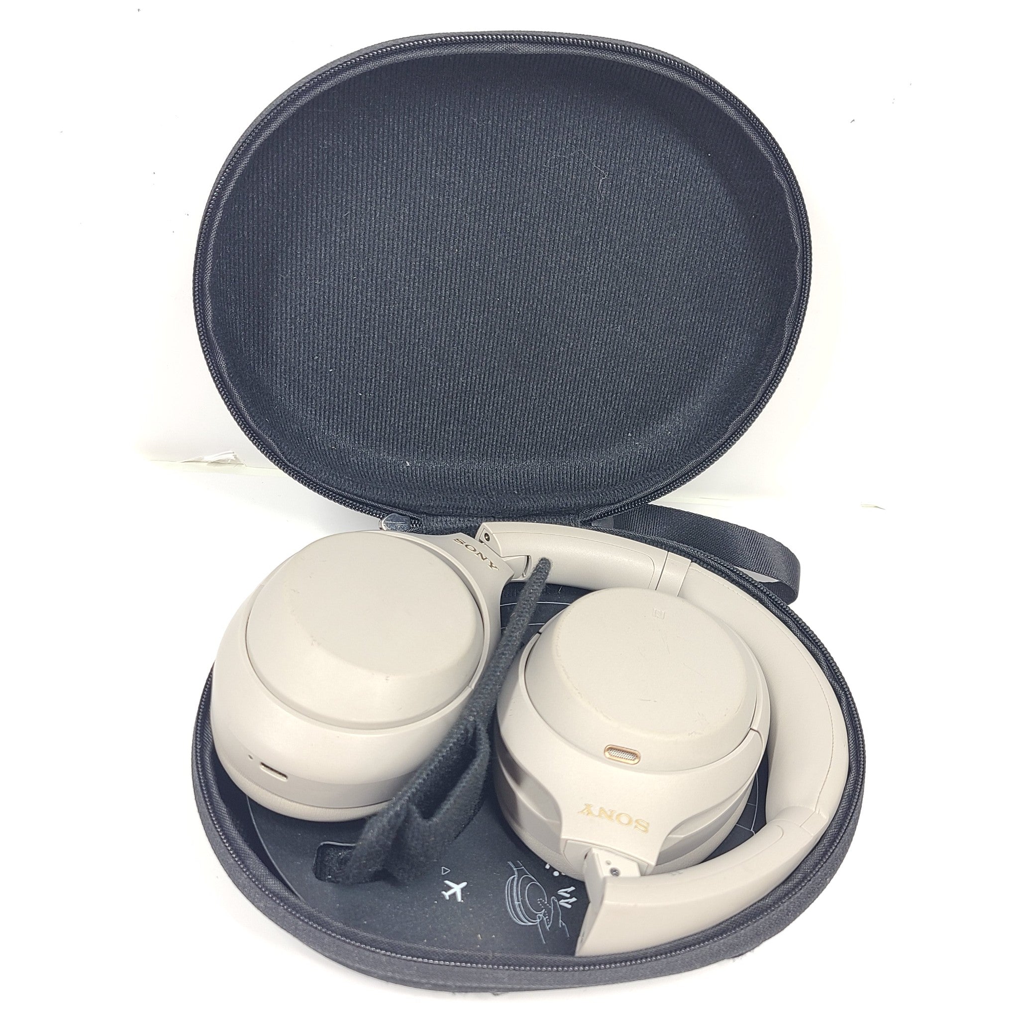 Sony WH-1000XM4 Wireless Noise Cancelling Bluetooth Headphones - Silver